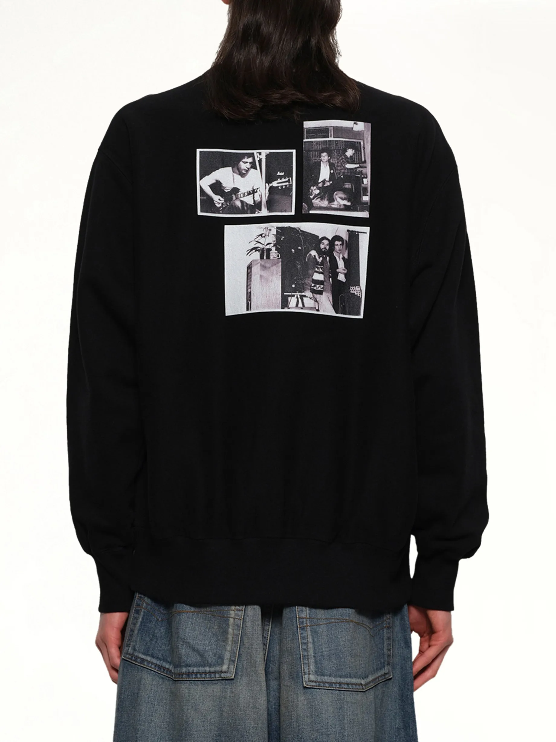 Heldon L/S T-Shirt in Black sold by MARAIS product image thumbnail 5