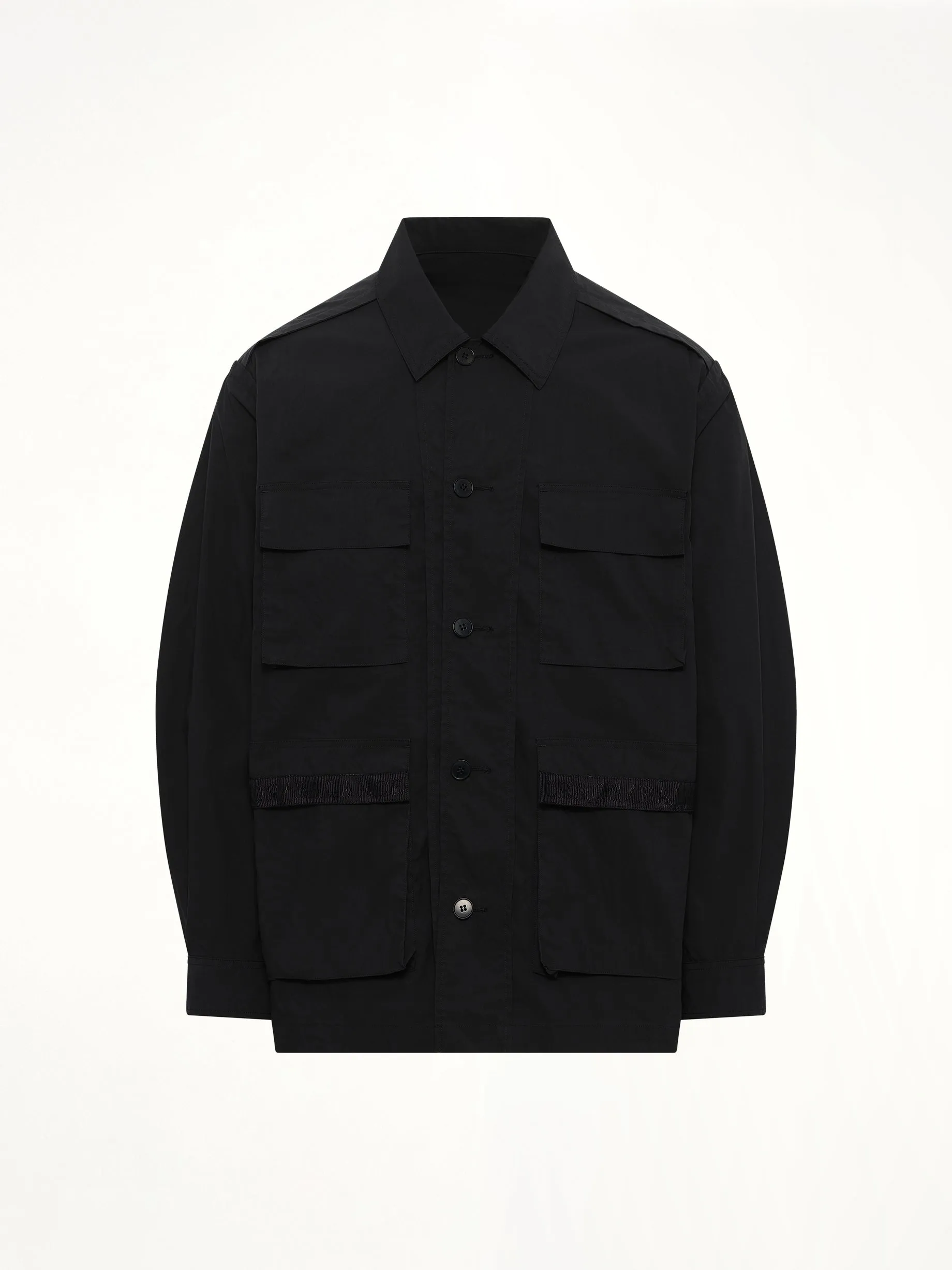 Pocket Shirt in Black sold by MARAIS product image thumbnail 2