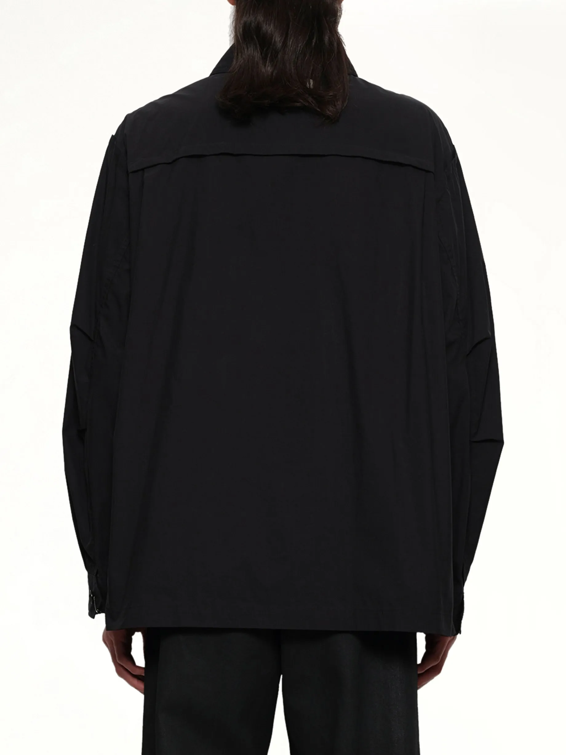 Pocket Shirt in Black sold by MARAIS product image thumbnail 5