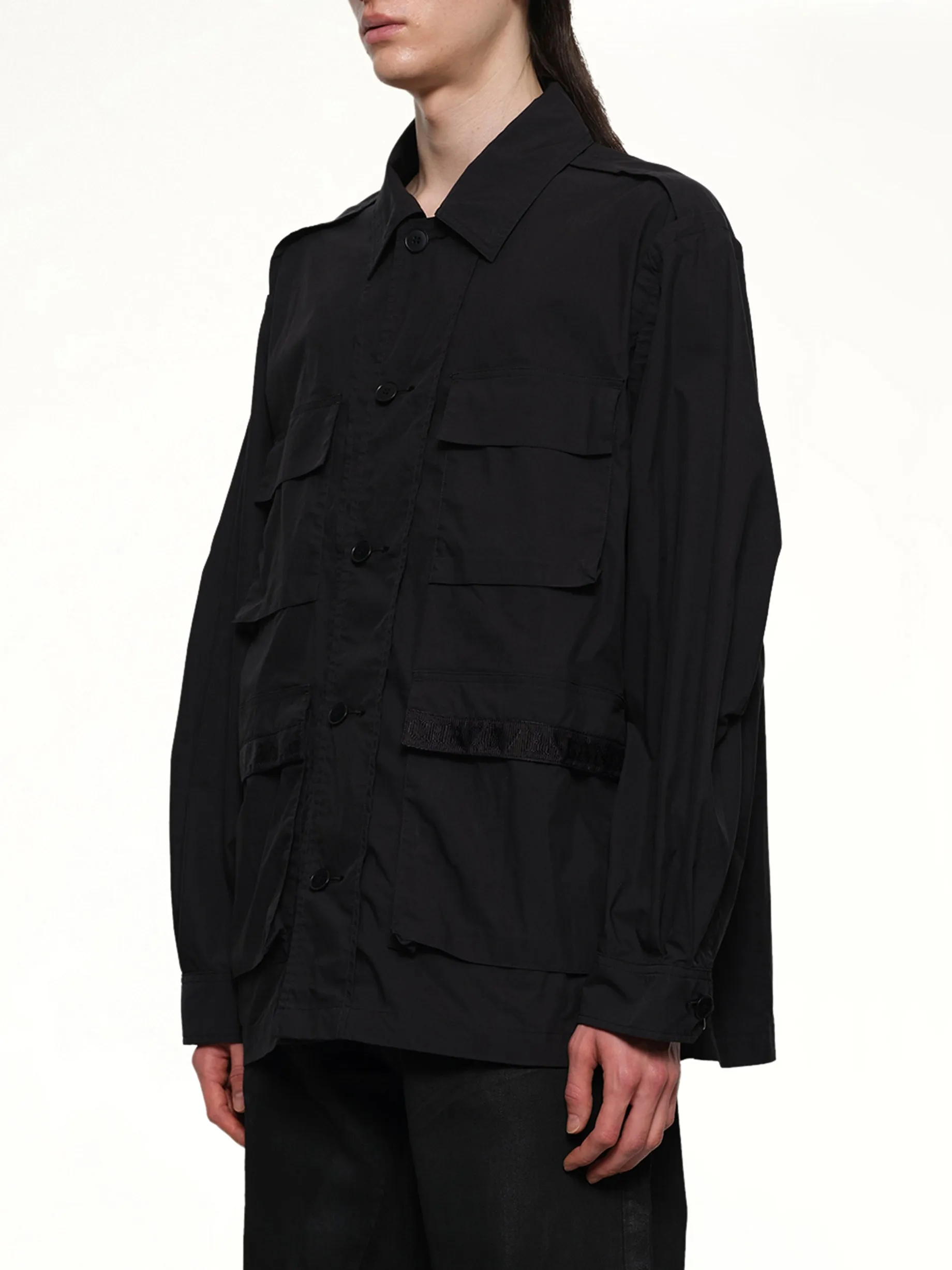 Pocket Shirt in Black sold by MARAIS product image thumbnail 3