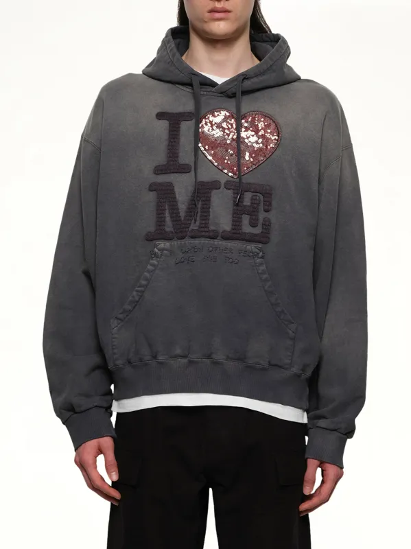 Grip-Love Hoodie in Black sold by MARAIS