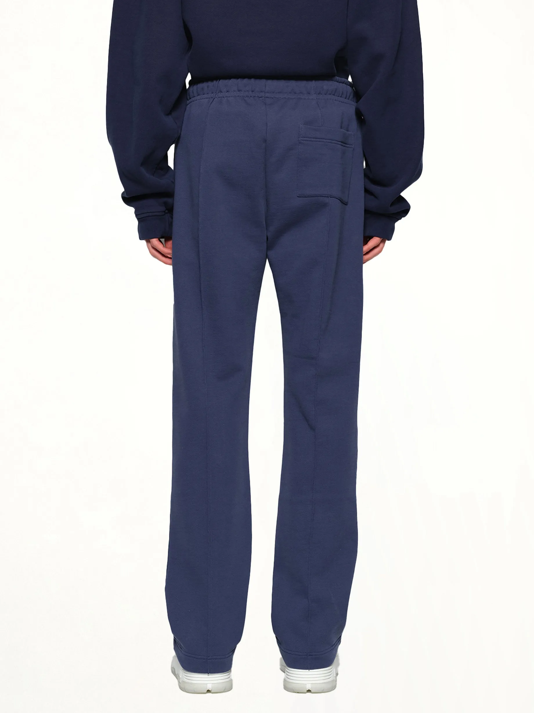 Patch Open Hem Jogger in Navy sold by MARAIS product image thumbnail 5