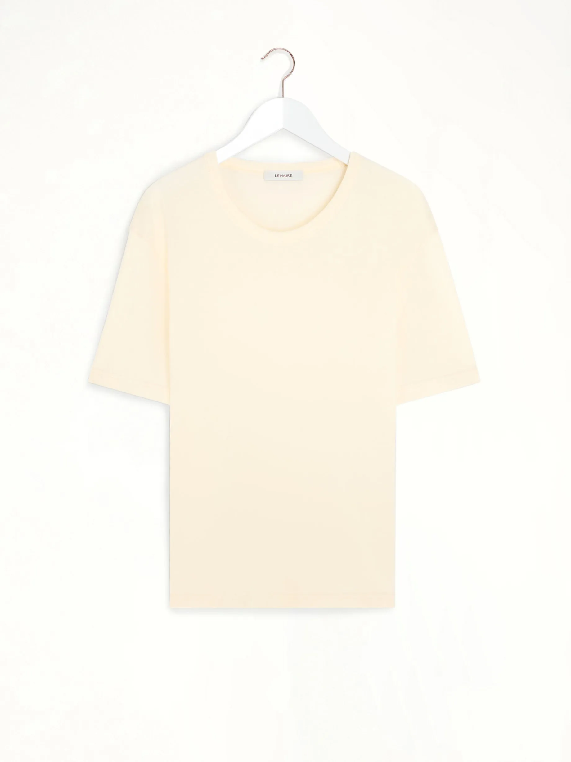 Rib SS T-Shirt in Light Cream sold by MARAIS product image thumbnail 2