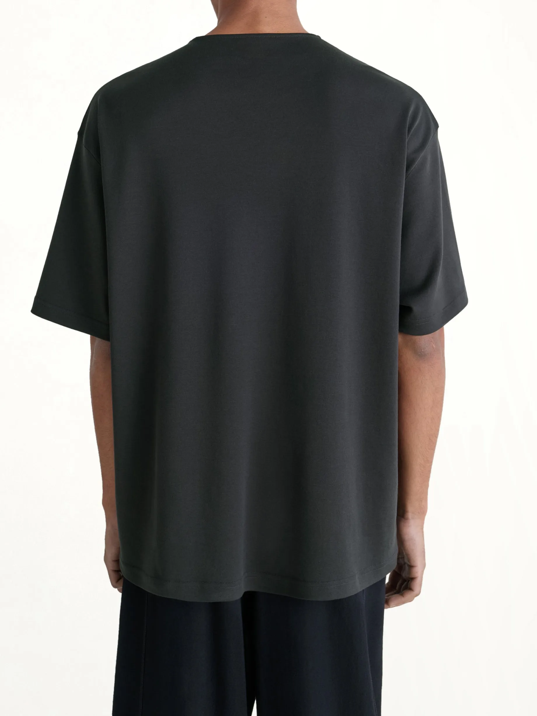 Relaxed Fit T-Shirt in Black sold by MARAIS product image thumbnail 5