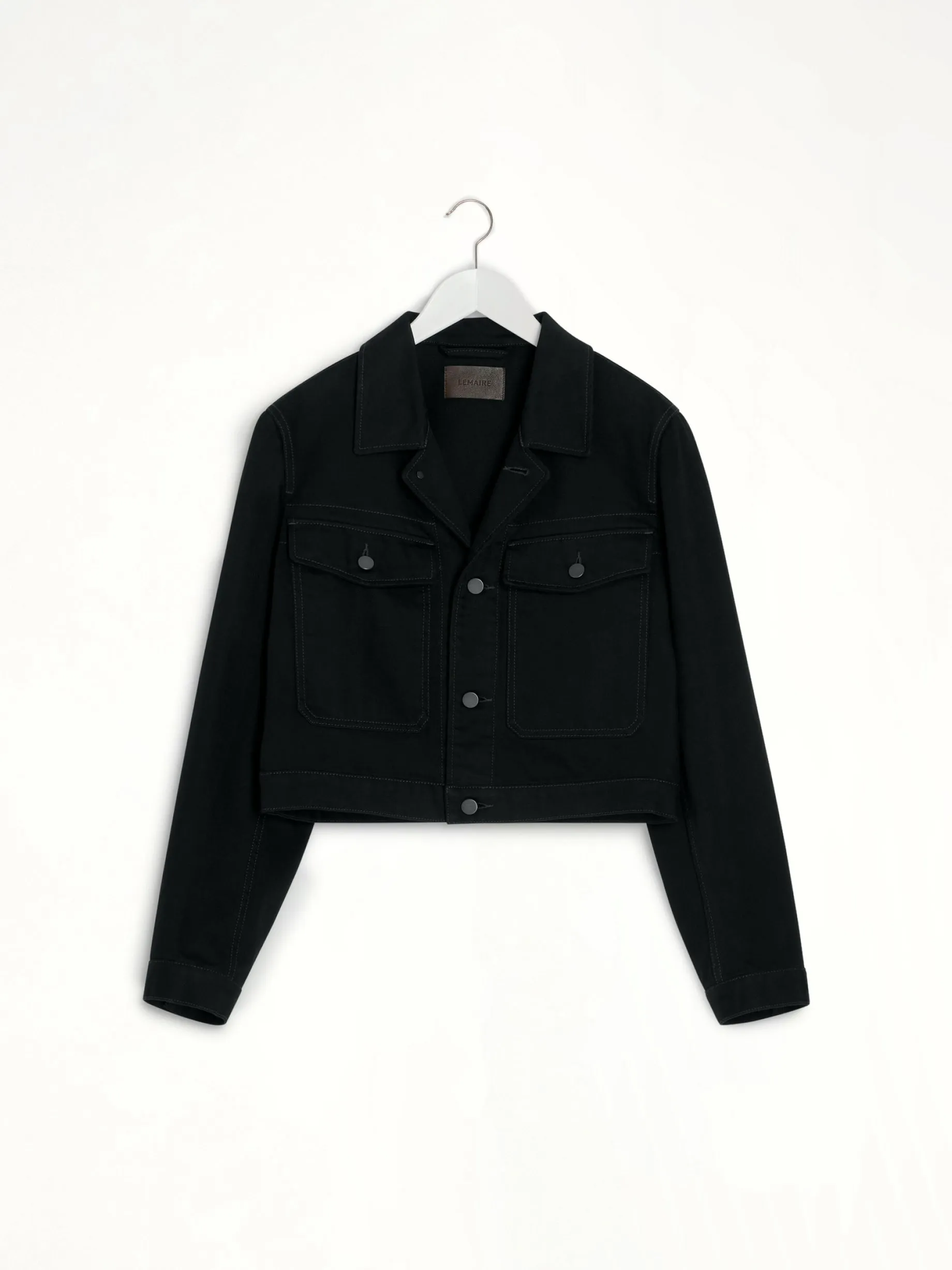 Cropped Blouson in Black sold by MARAIS product image thumbnail 2