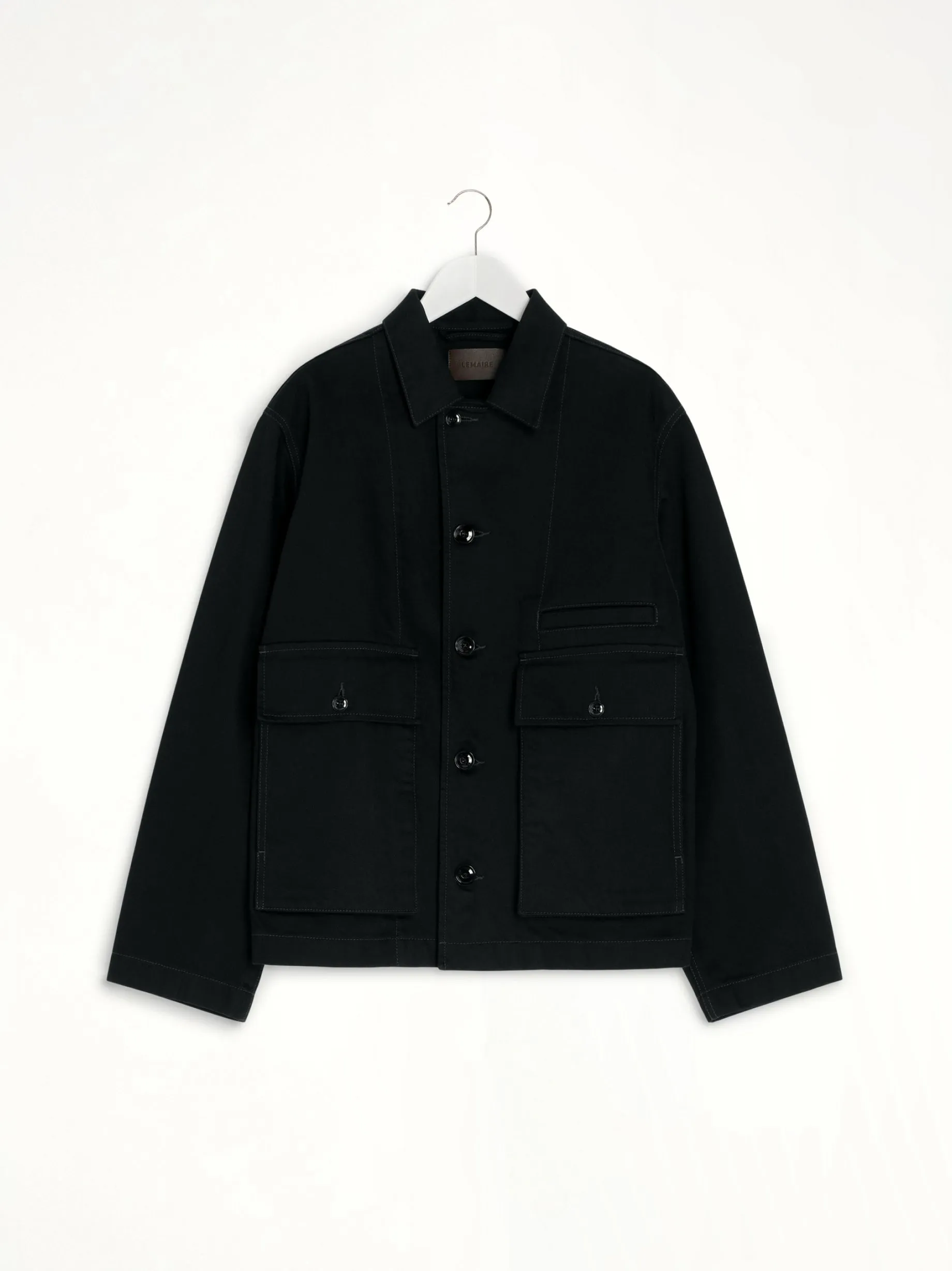 Boxy Outer Jacket in Black sold by MARAIS product image thumbnail 2