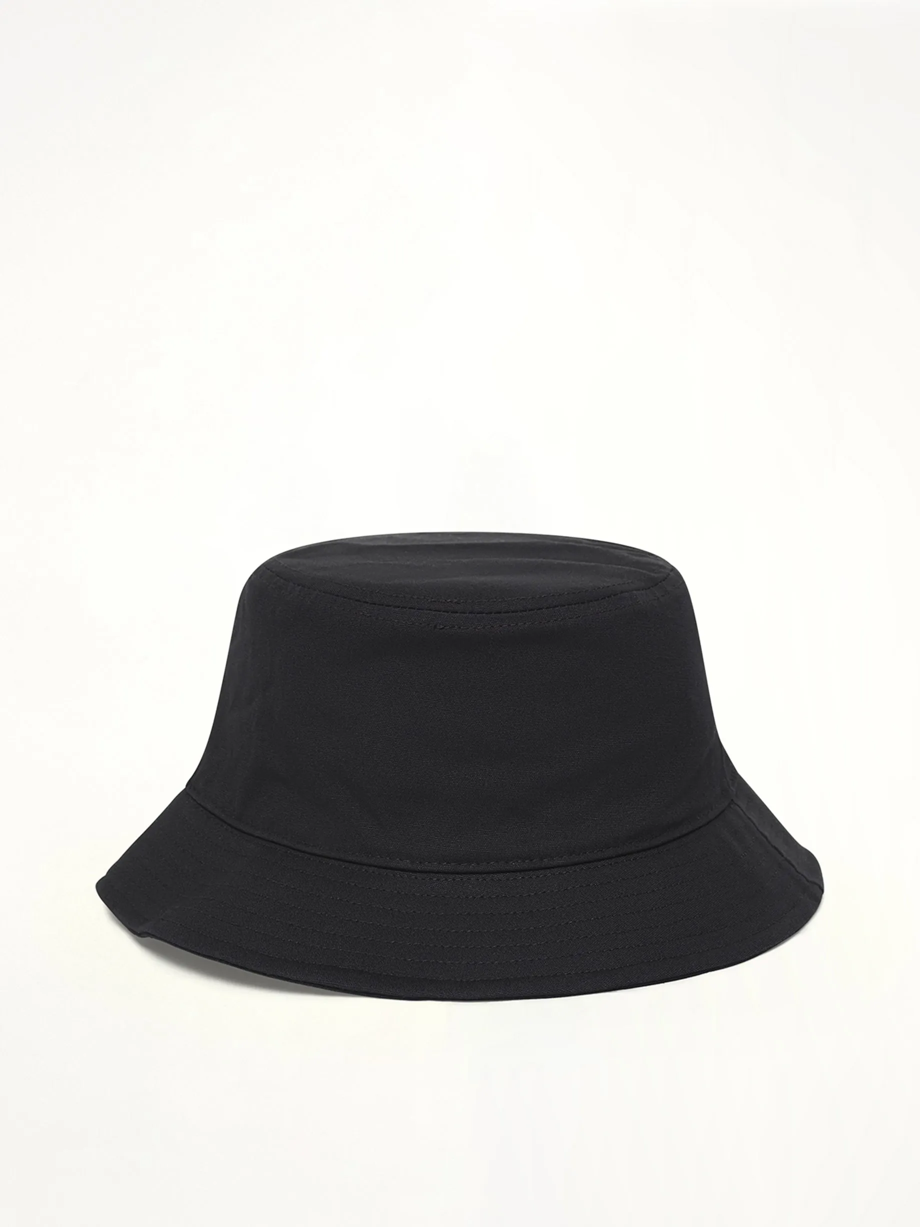910001 Cotton Bucket Hat in Black sold by MARAIS product image thumbnail 3