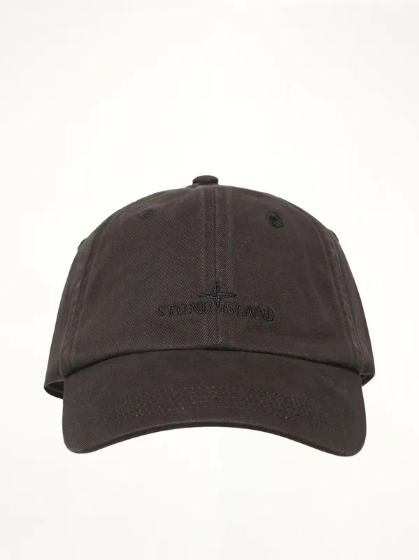 910001 Cotton Baseball Cap in Black sold by MARAIS