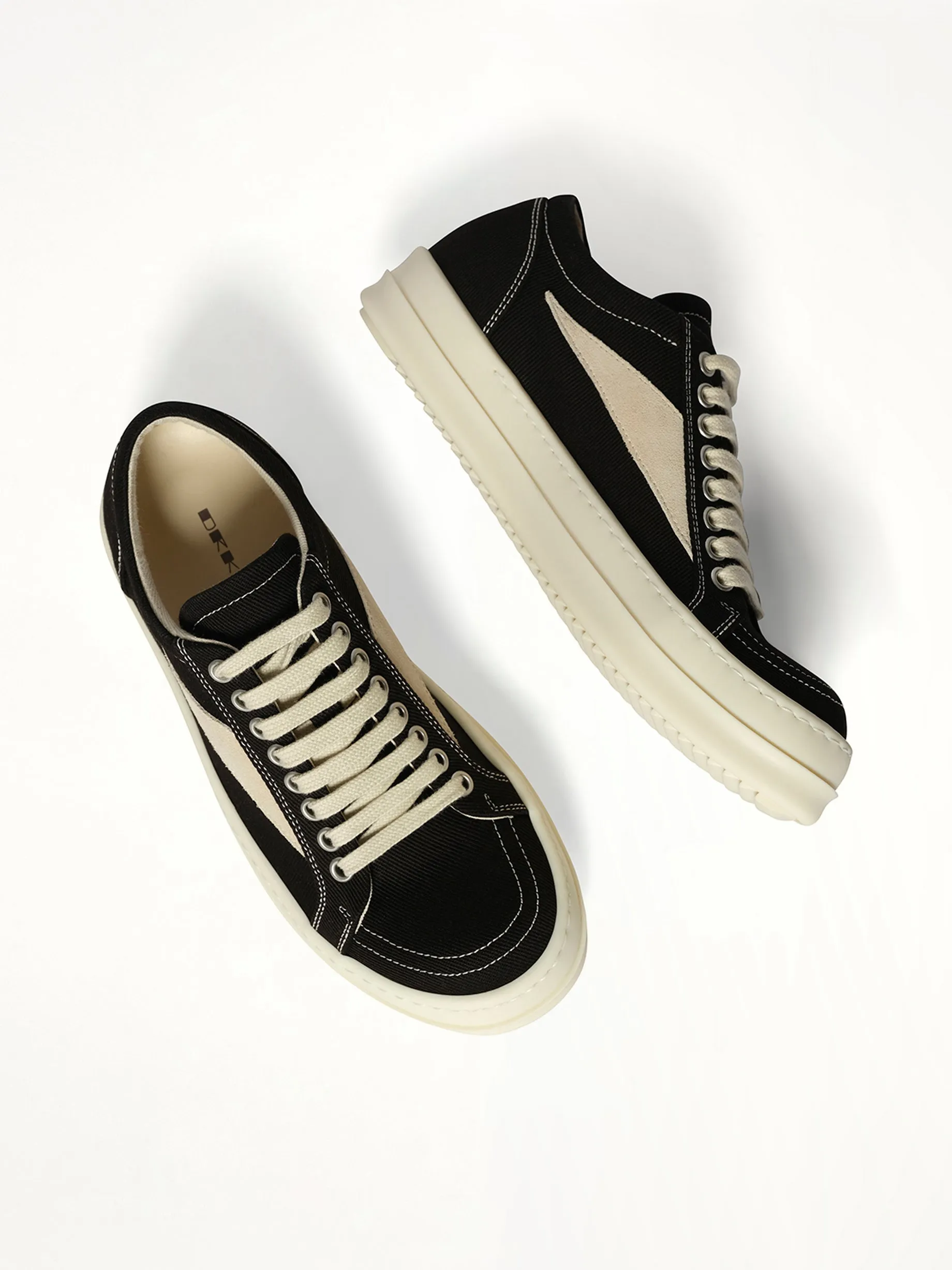Vintage Sneaks in Black/Milk/Milk sold by MARAIS product image thumbnail 4