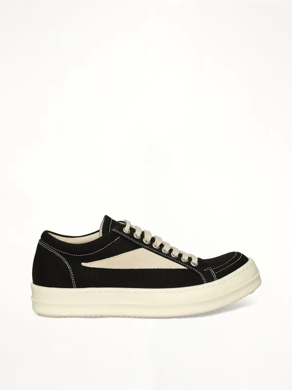 Vintage Sneaks in Black/Milk/Milk sold by MARAIS