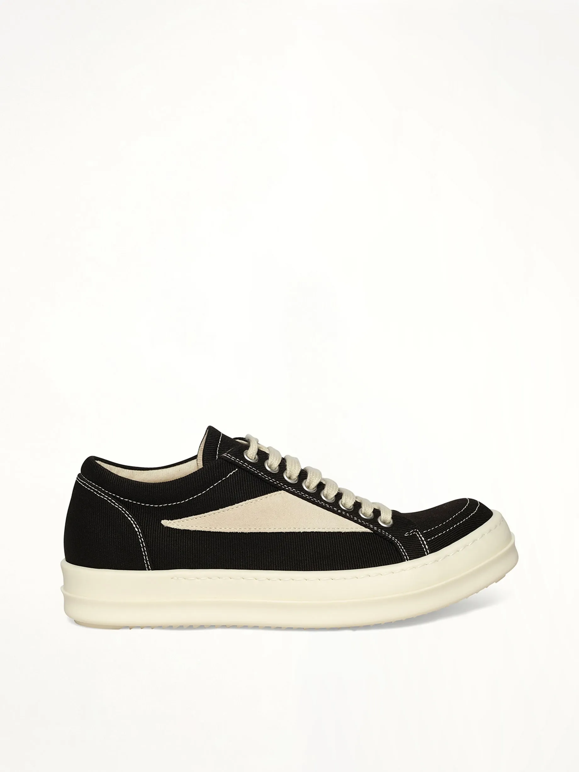 Vintage Sneaks in Black/Milk/Milk sold by MARAIS