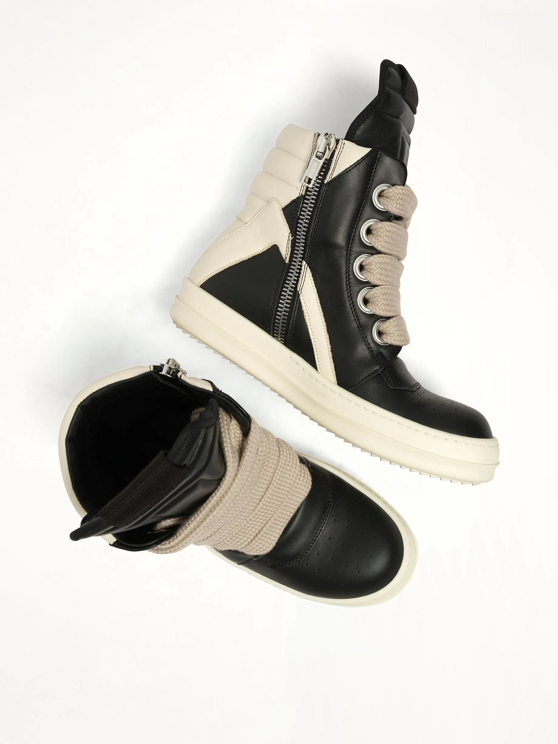 Jumbolace Geobasket in Black/Milk/Milk sold by MARAIS product image thumbnail 4