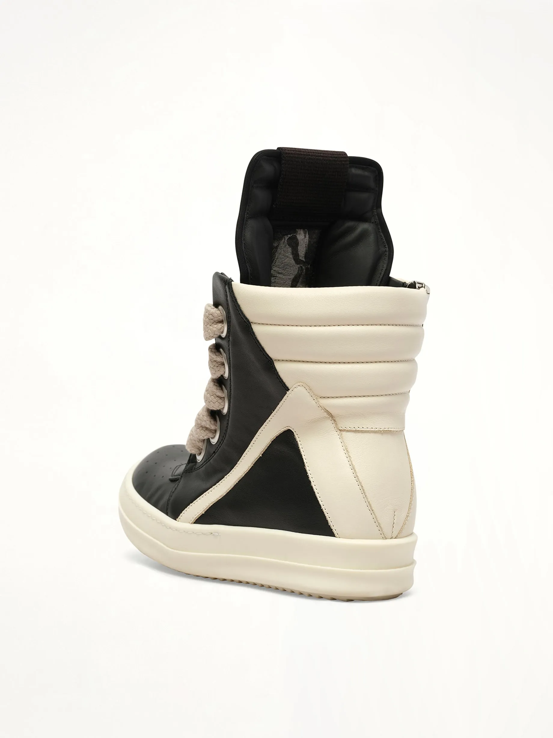 Jumbolace Geobasket in Black/Milk/Milk sold by MARAIS product image thumbnail 3