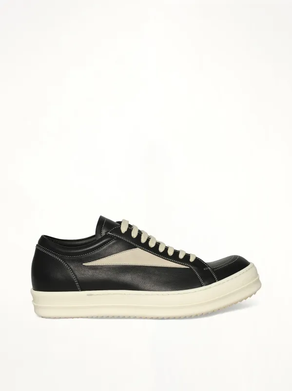 Vintage Sneaks in Black/Milk/Milk sold by MARAIS