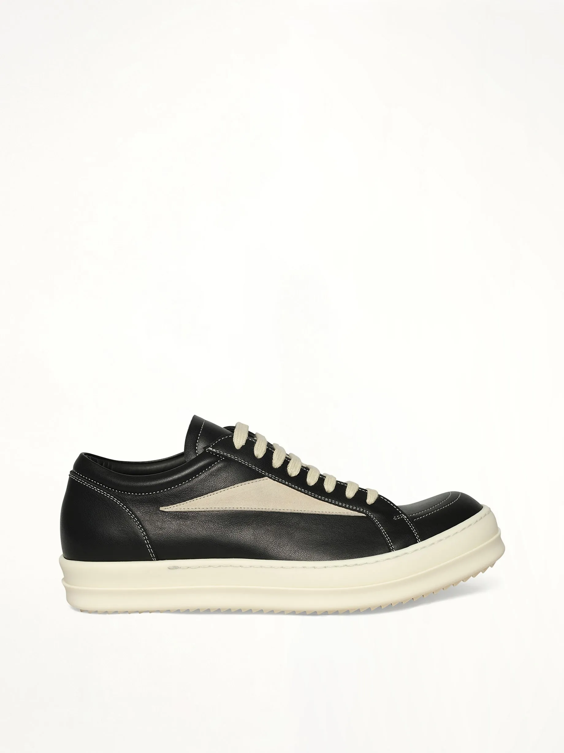 Vintage Sneaks in Black/Milk/Milk sold by MARAIS