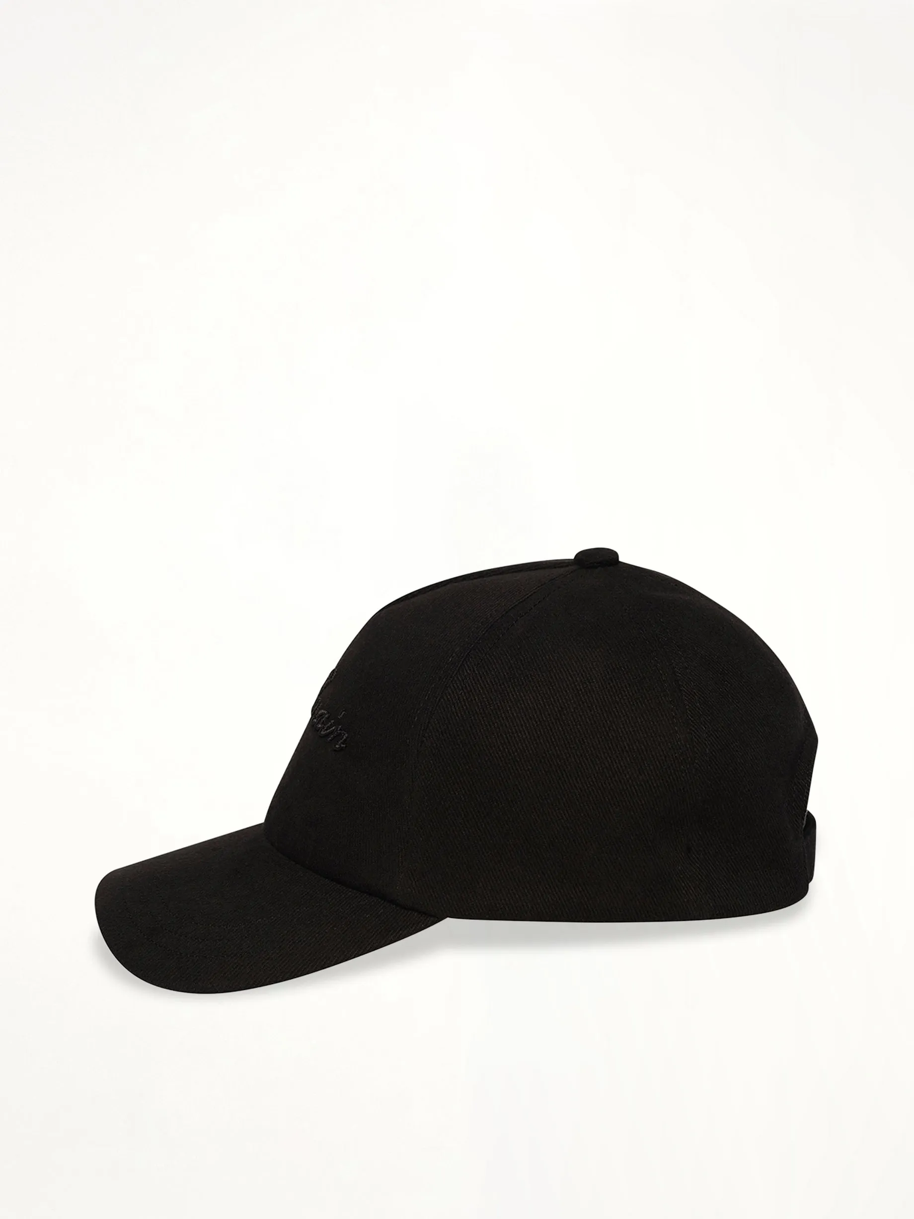 Balmain Signature Cotton Cap in Black sold by MARAIS product image thumbnail 2