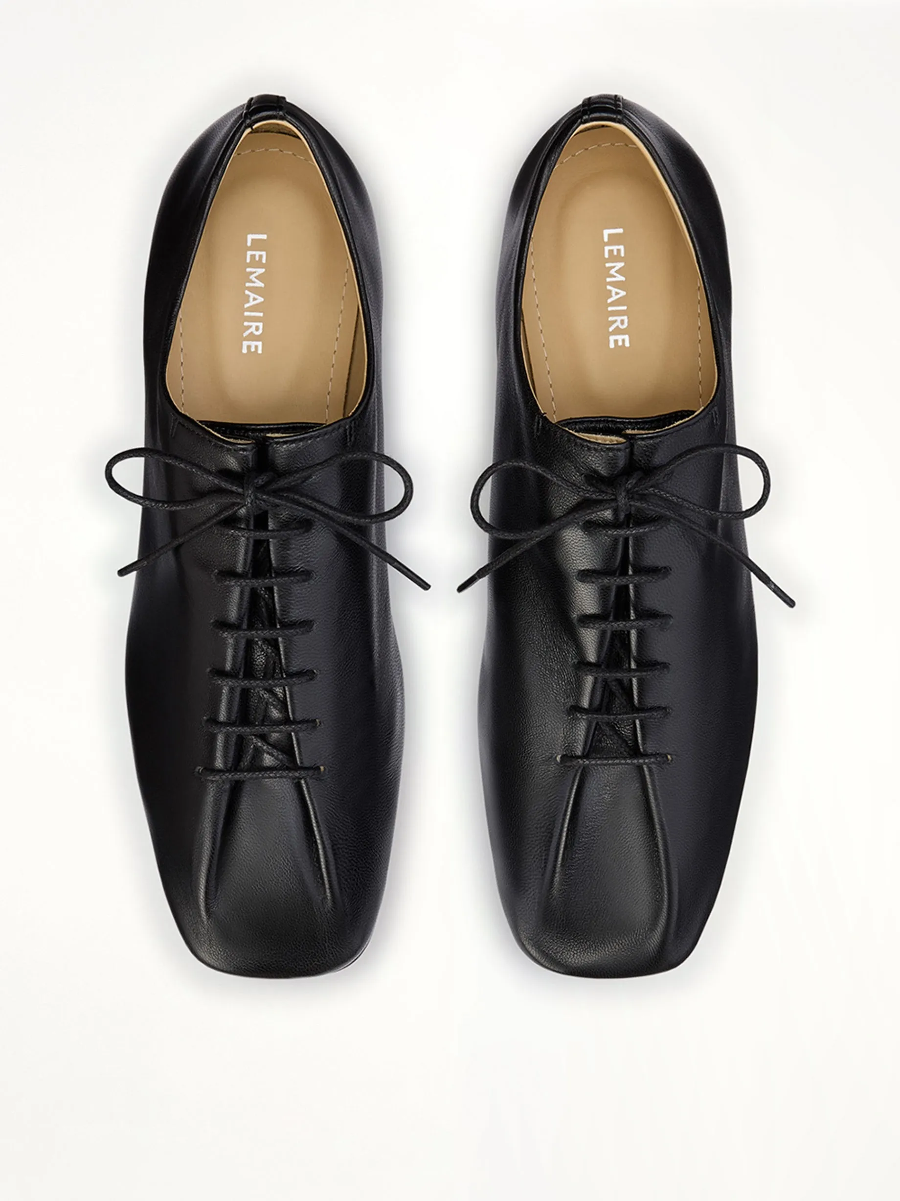 Souris Flat Classic Derbies in Black sold by MARAIS product image thumbnail 4