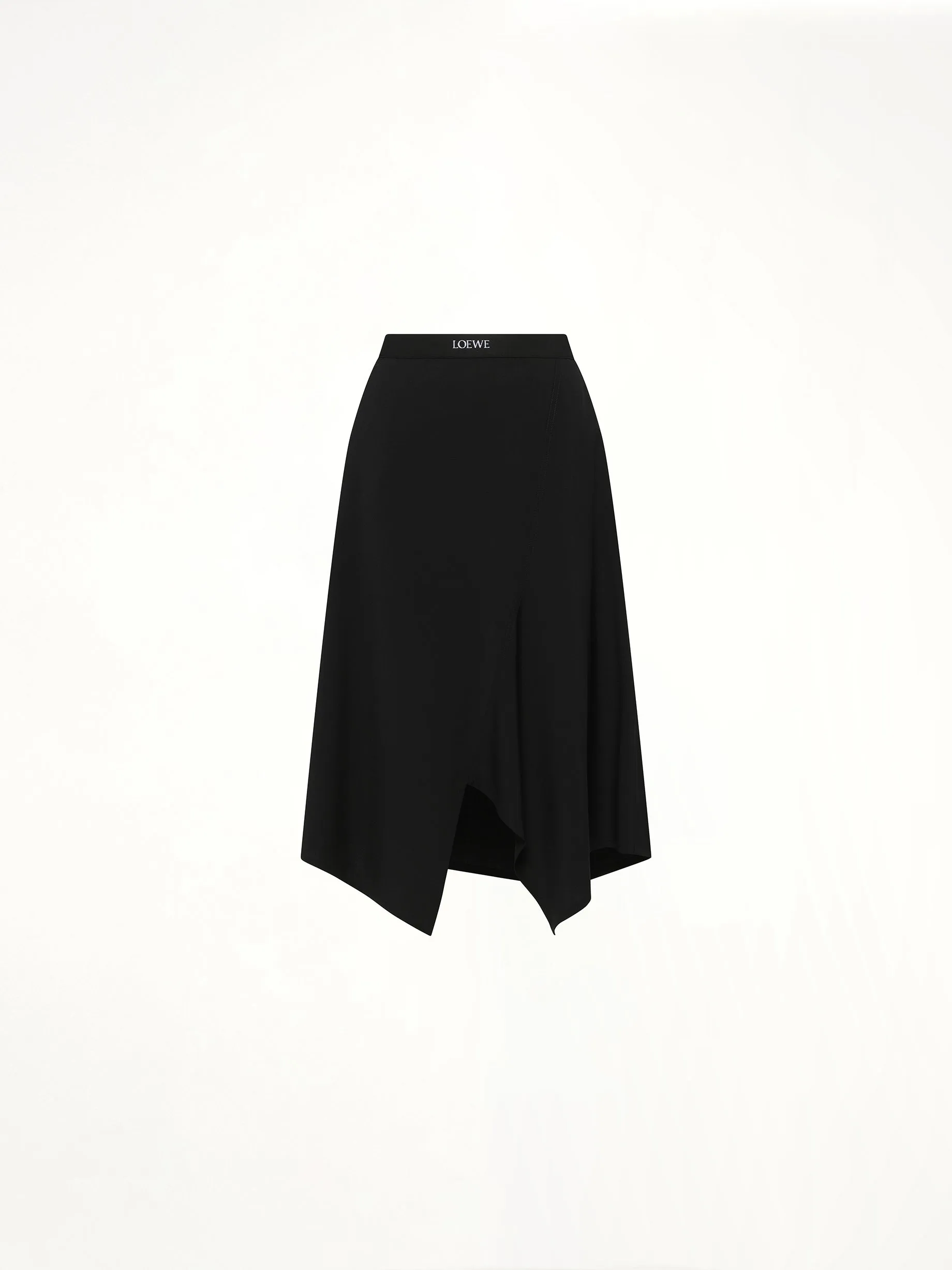 Asymmetric Skirt in Black sold by MARAIS product image thumbnail 2