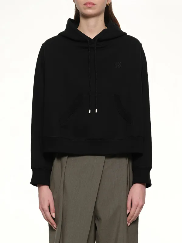 Trapeze Hoodie in Black sold by MARAIS