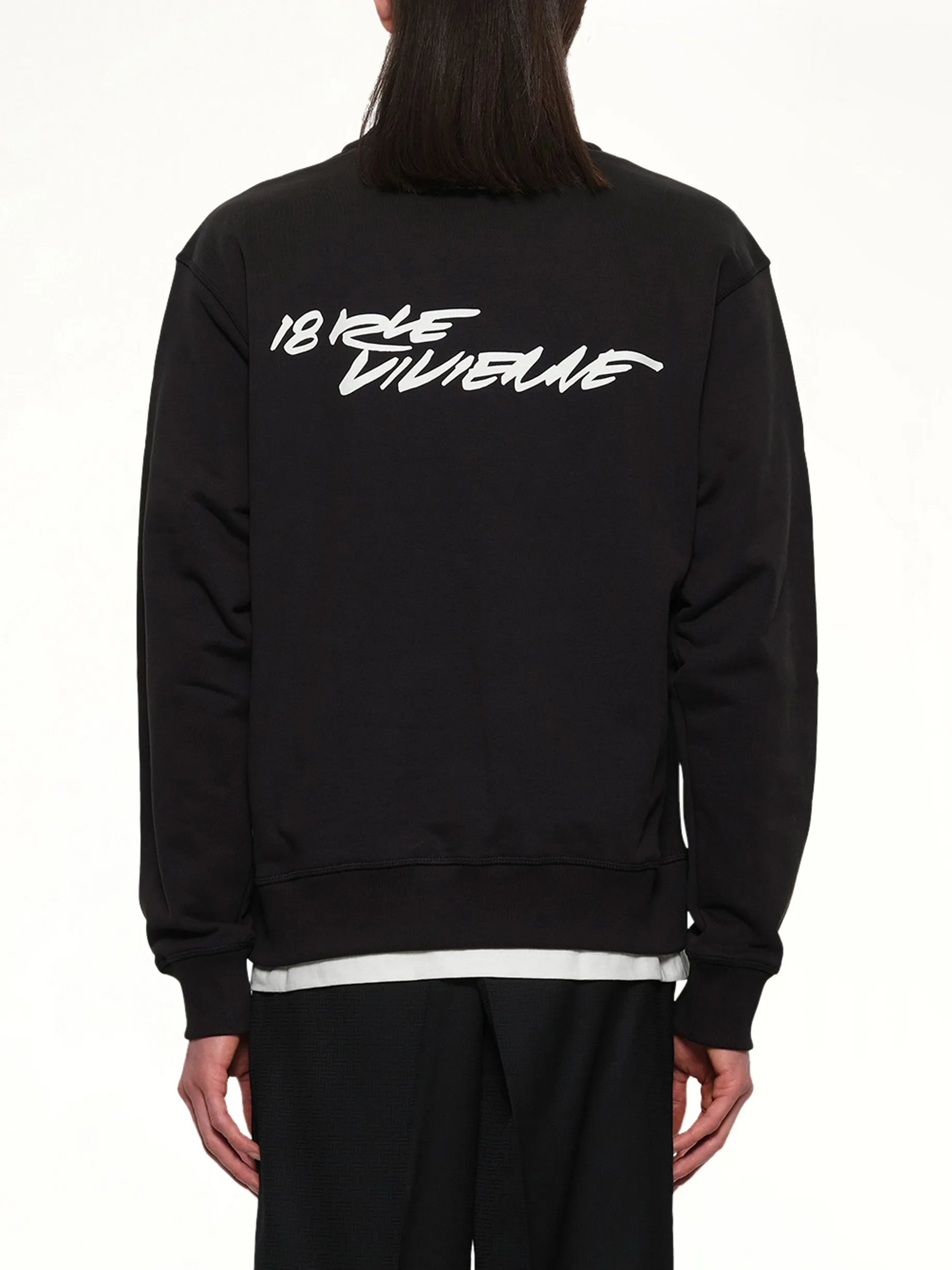Kenzo Futura Classic Sweatshirt in Black sold by MARAIS product image thumbnail 5