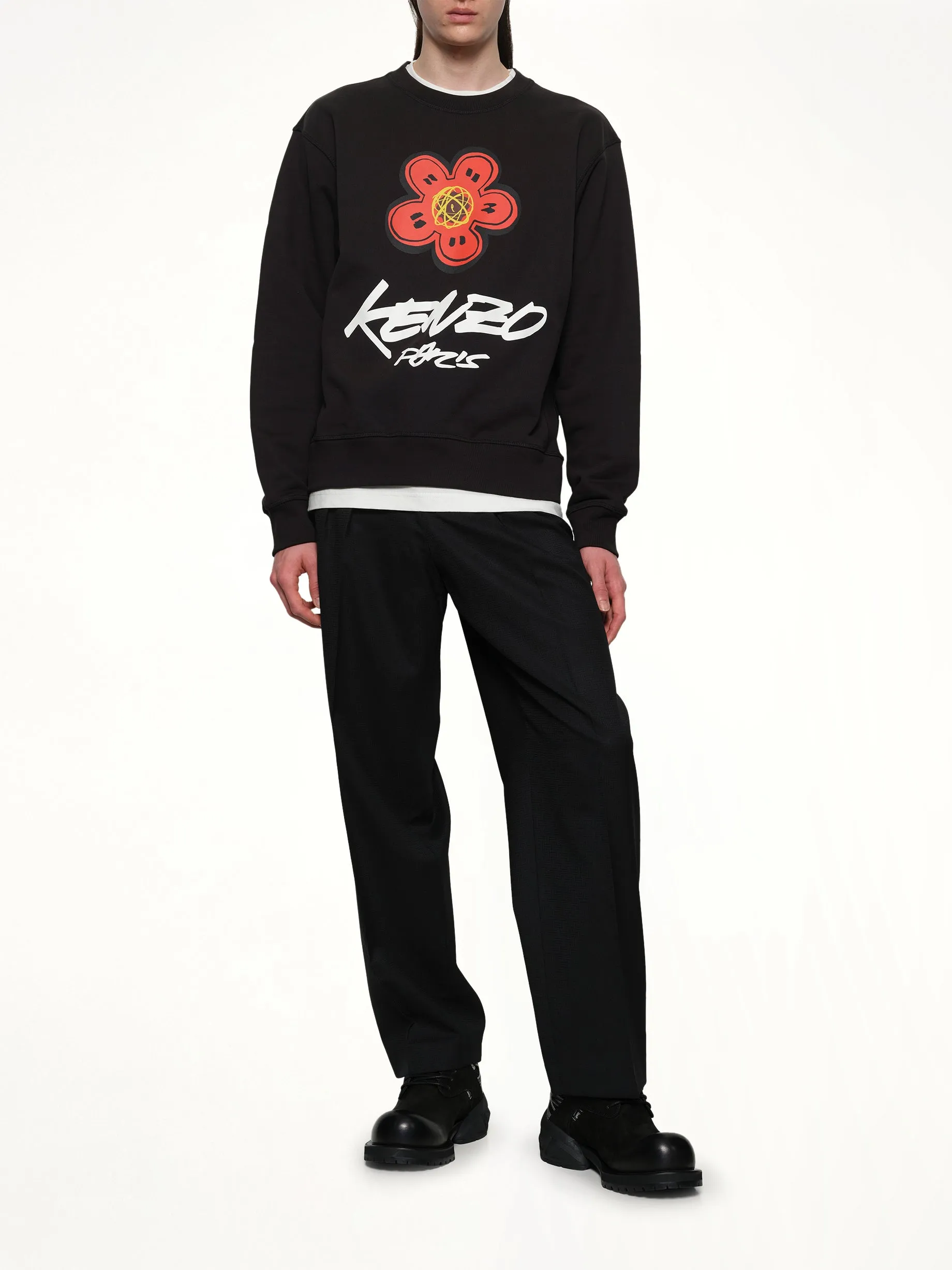 Kenzo Futura Classic Sweatshirt in Black sold by MARAIS product image thumbnail 4