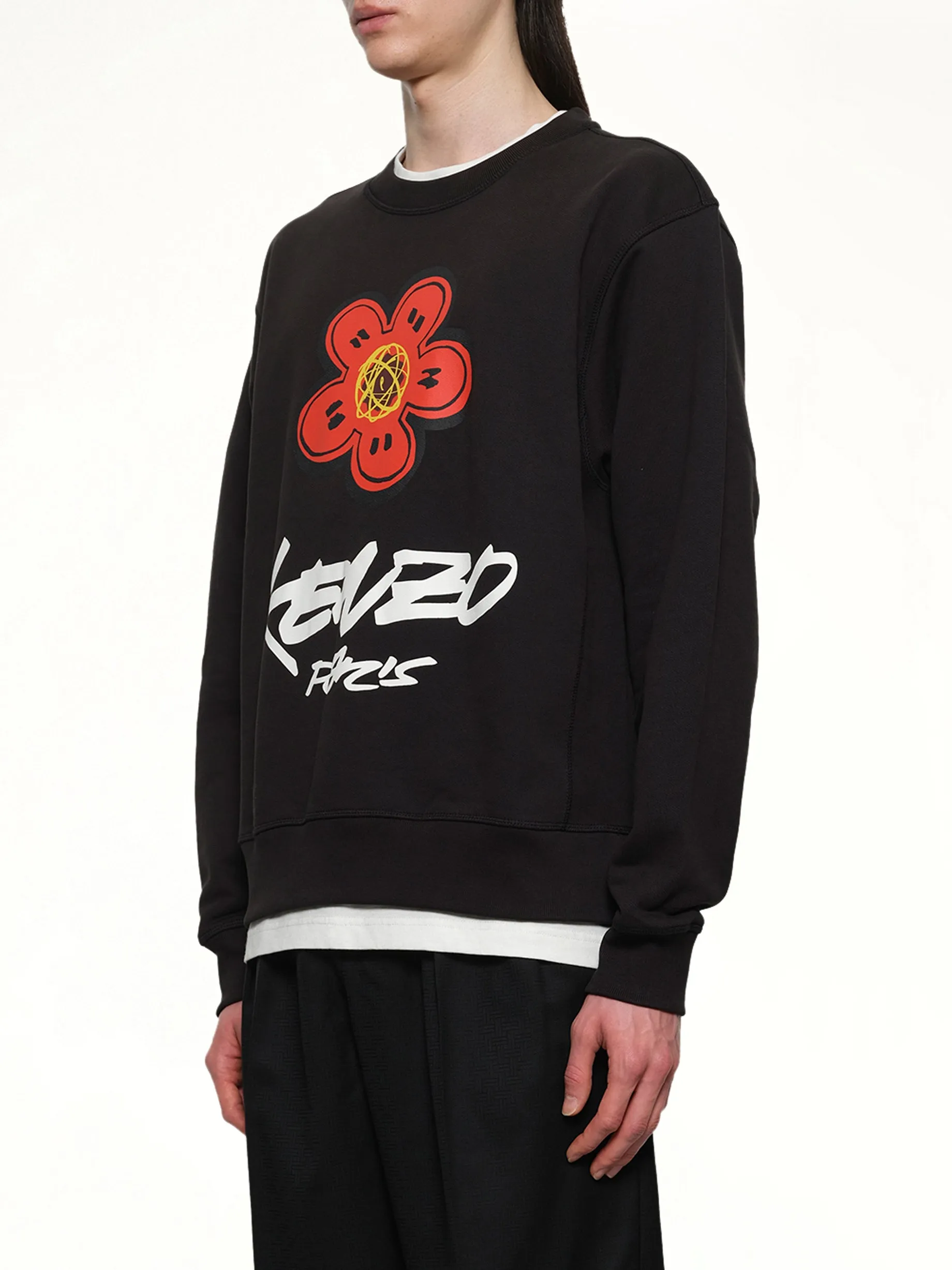Kenzo Futura Classic Sweatshirt in Black sold by MARAIS product image thumbnail 3