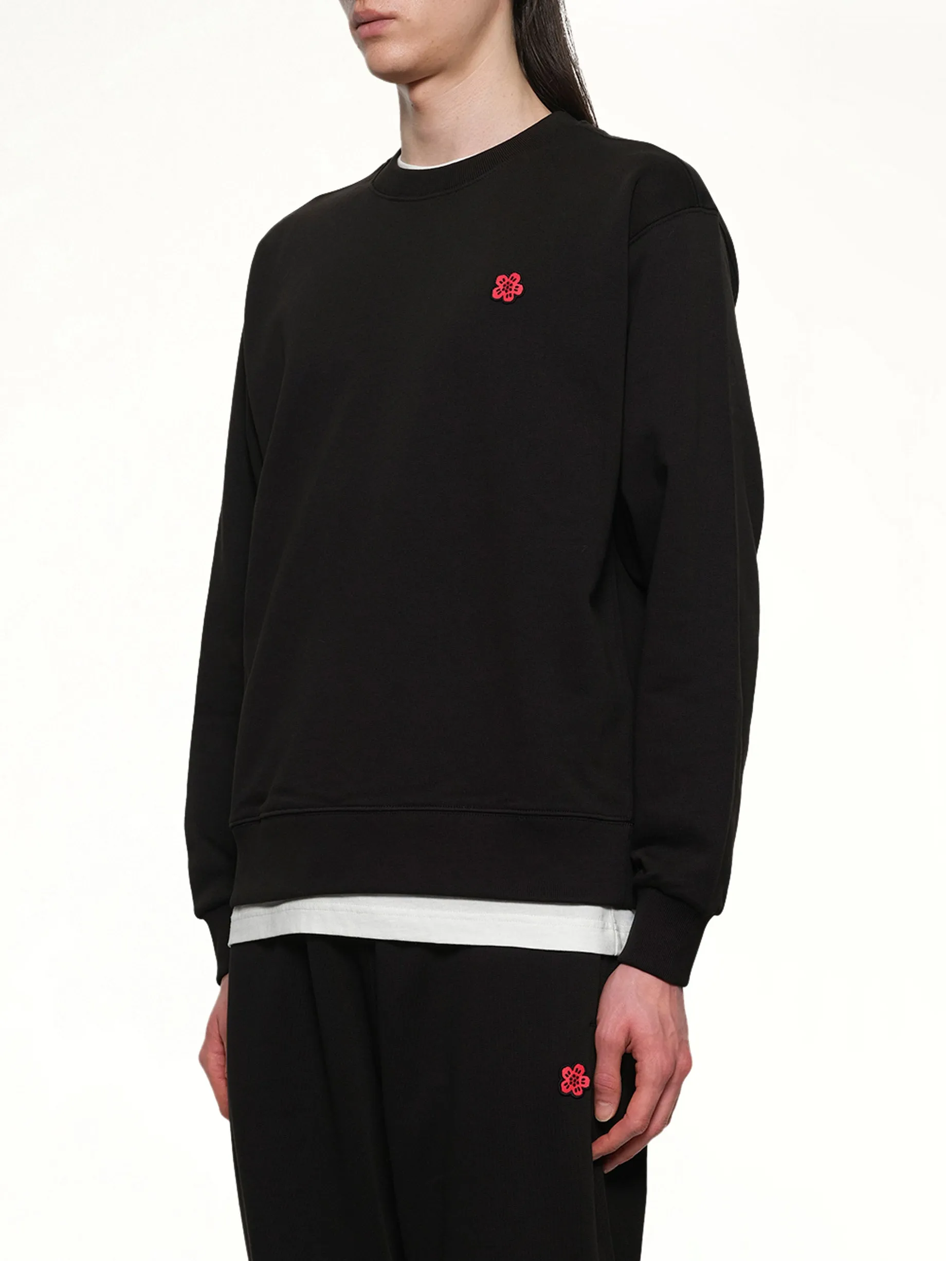 Boke Flower Classic Sweatshirt in Black sold by MARAIS product image thumbnail 3