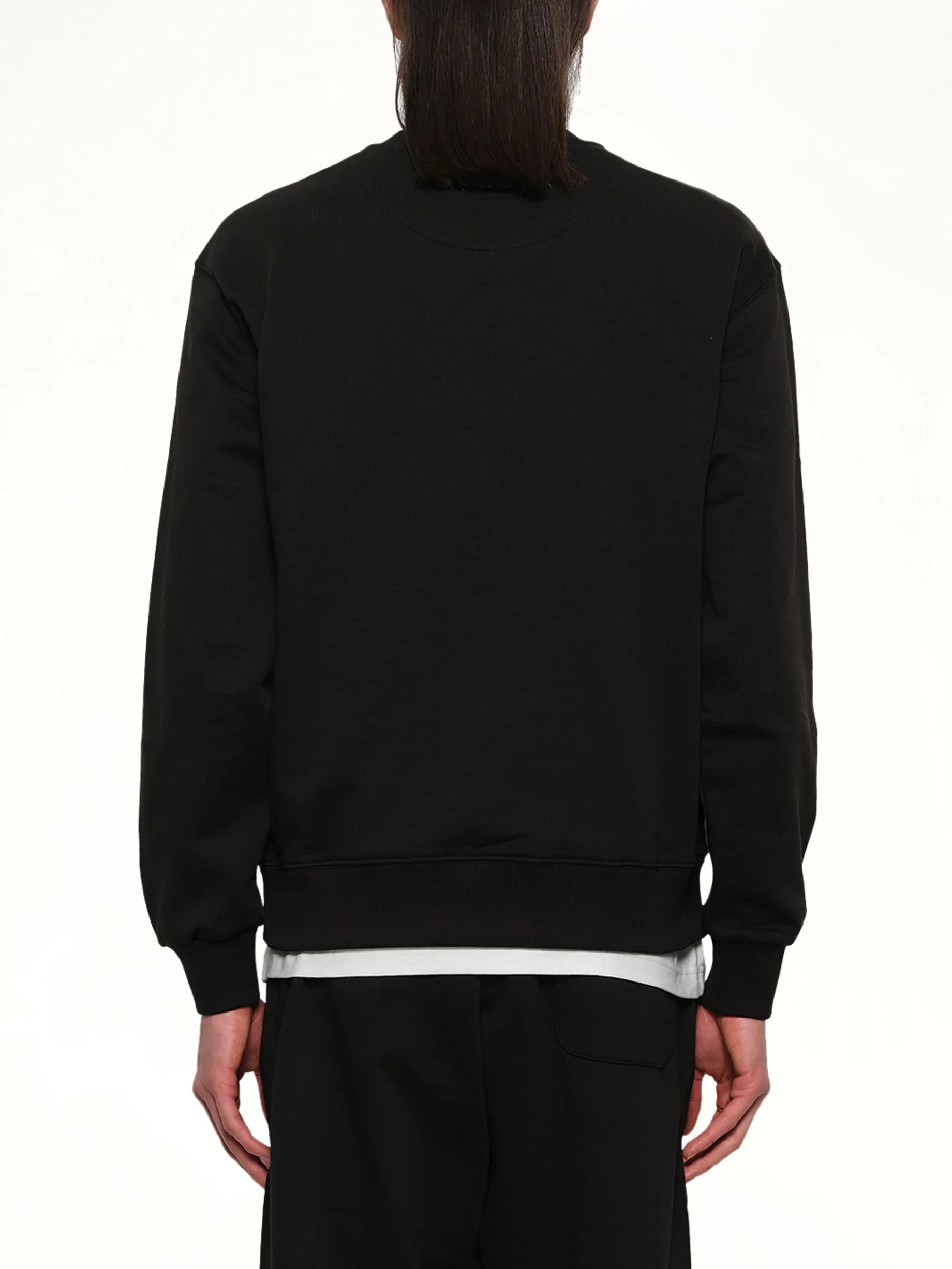 Boke Flower Classic Sweatshirt in Black sold by MARAIS product image thumbnail 5