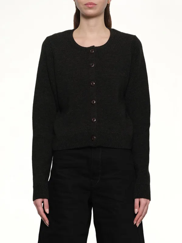 Cardigan in Dark Espresso sold by MARAIS