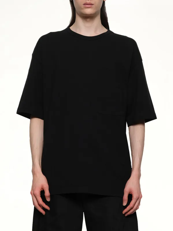 Boxy Ss T-Shirt in Black sold by MARAIS