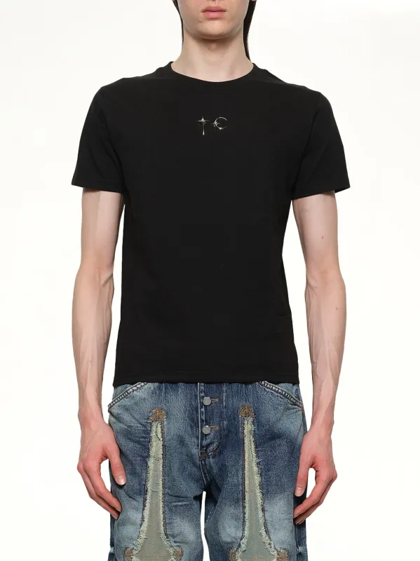 TC Slim T-Shirt in Black sold by MARAIS