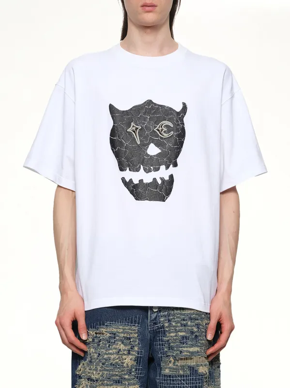 TC Skull T-Shirt in White sold by MARAIS