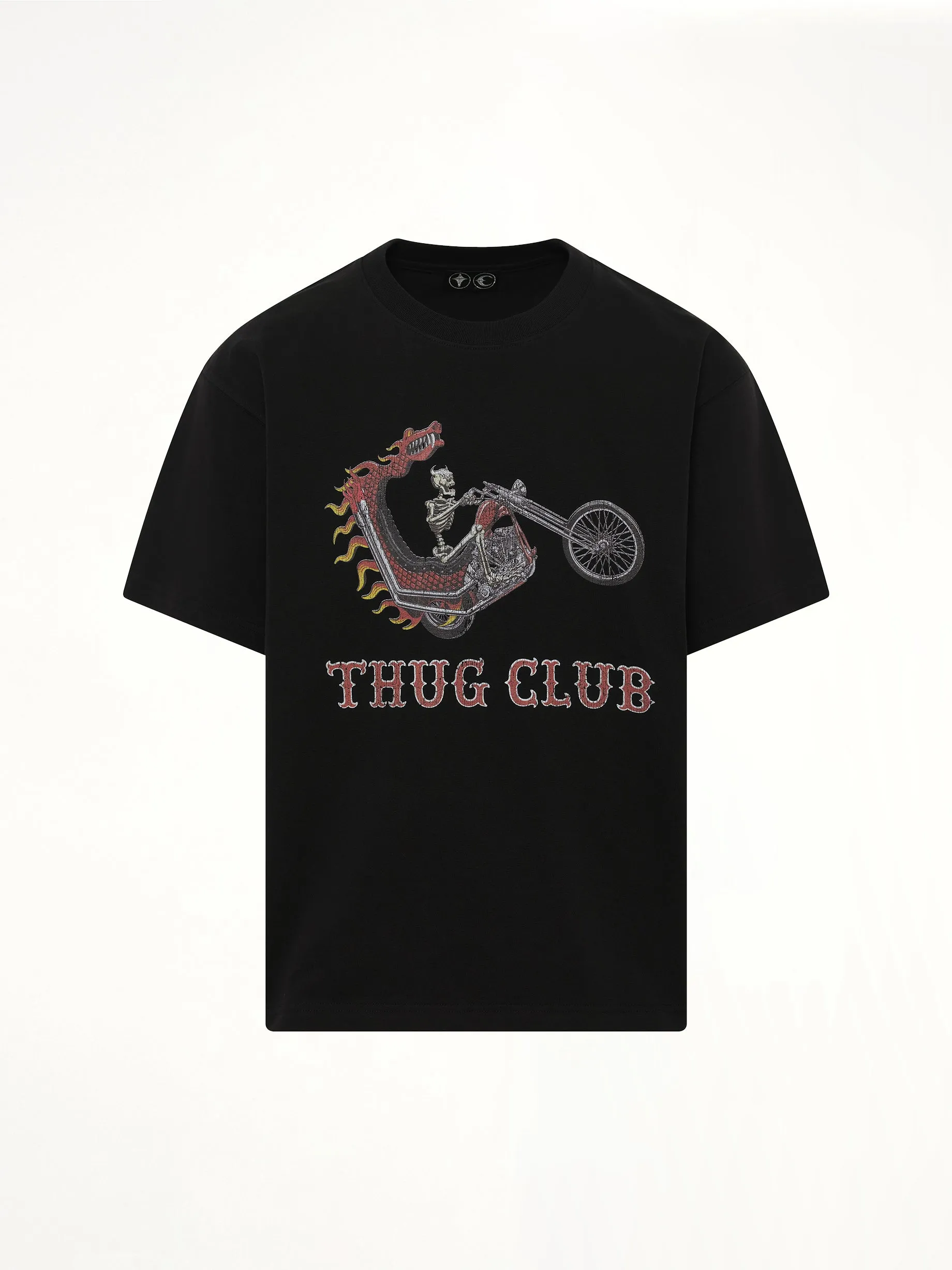 Dragon Chopper T-Shirt in Black sold by MARAIS product image thumbnail 2