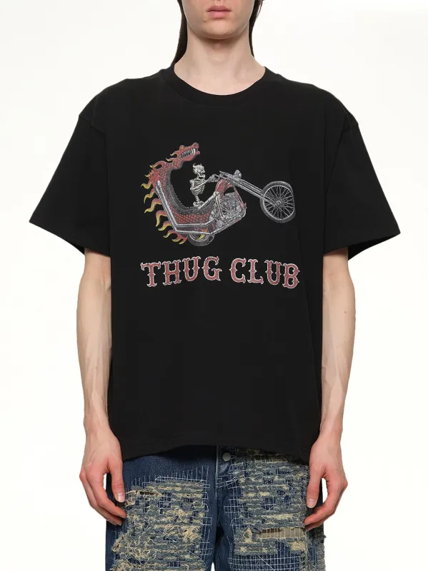 Dragon Chopper T-Shirt in Black sold by MARAIS