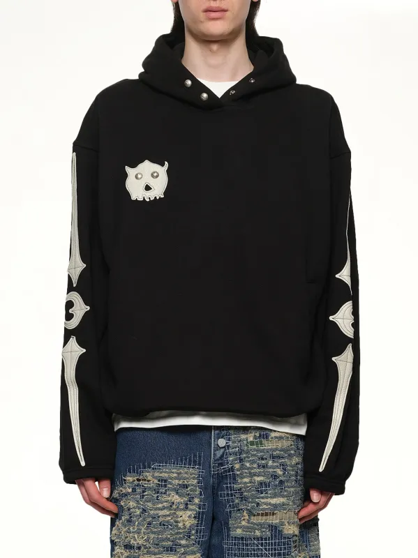 TC Angels Hoodie in Black sold by MARAIS