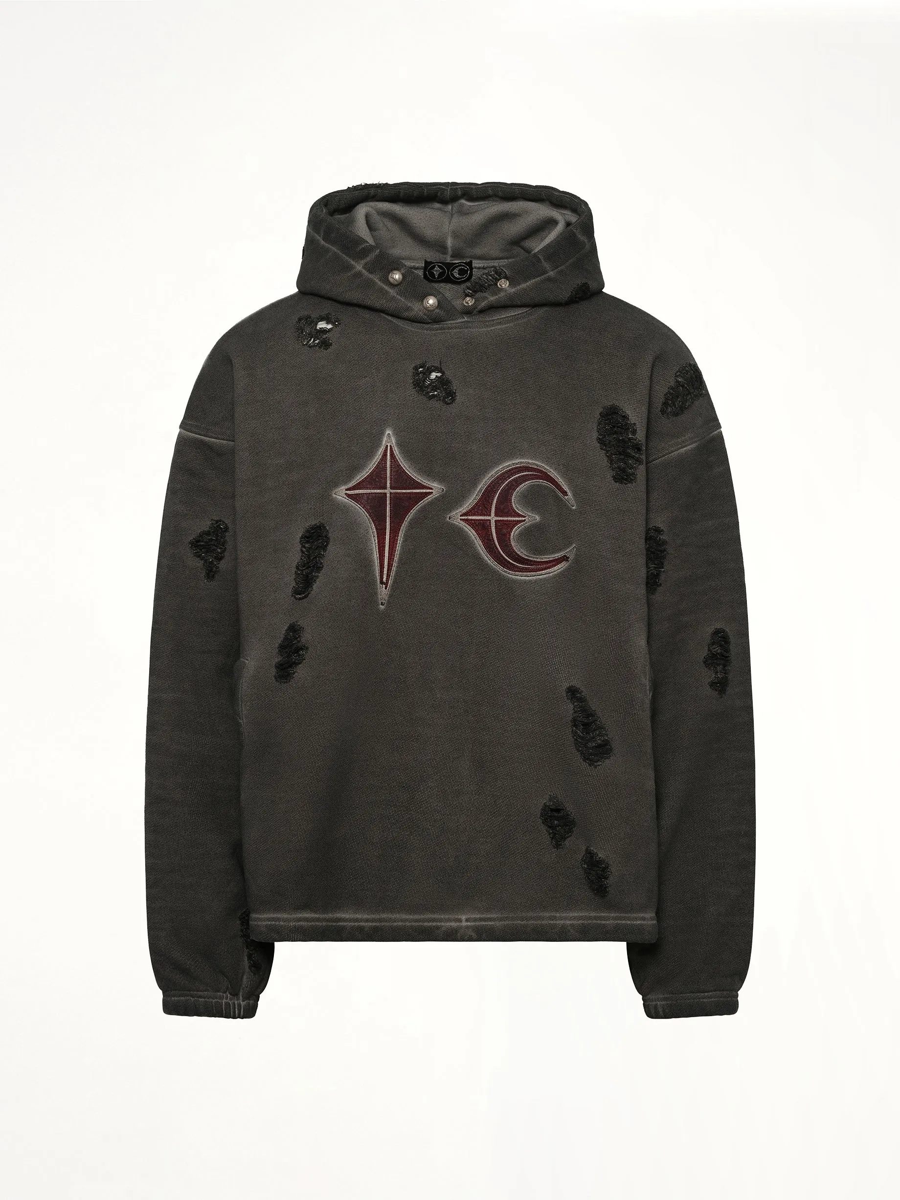 Rock Hoodie in Grey sold by MARAIS product image thumbnail 2