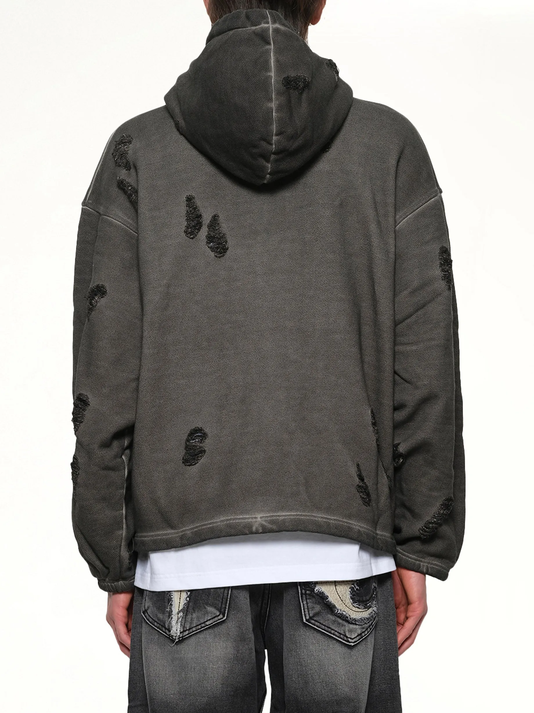 Rock Hoodie in Grey sold by MARAIS product image thumbnail 5