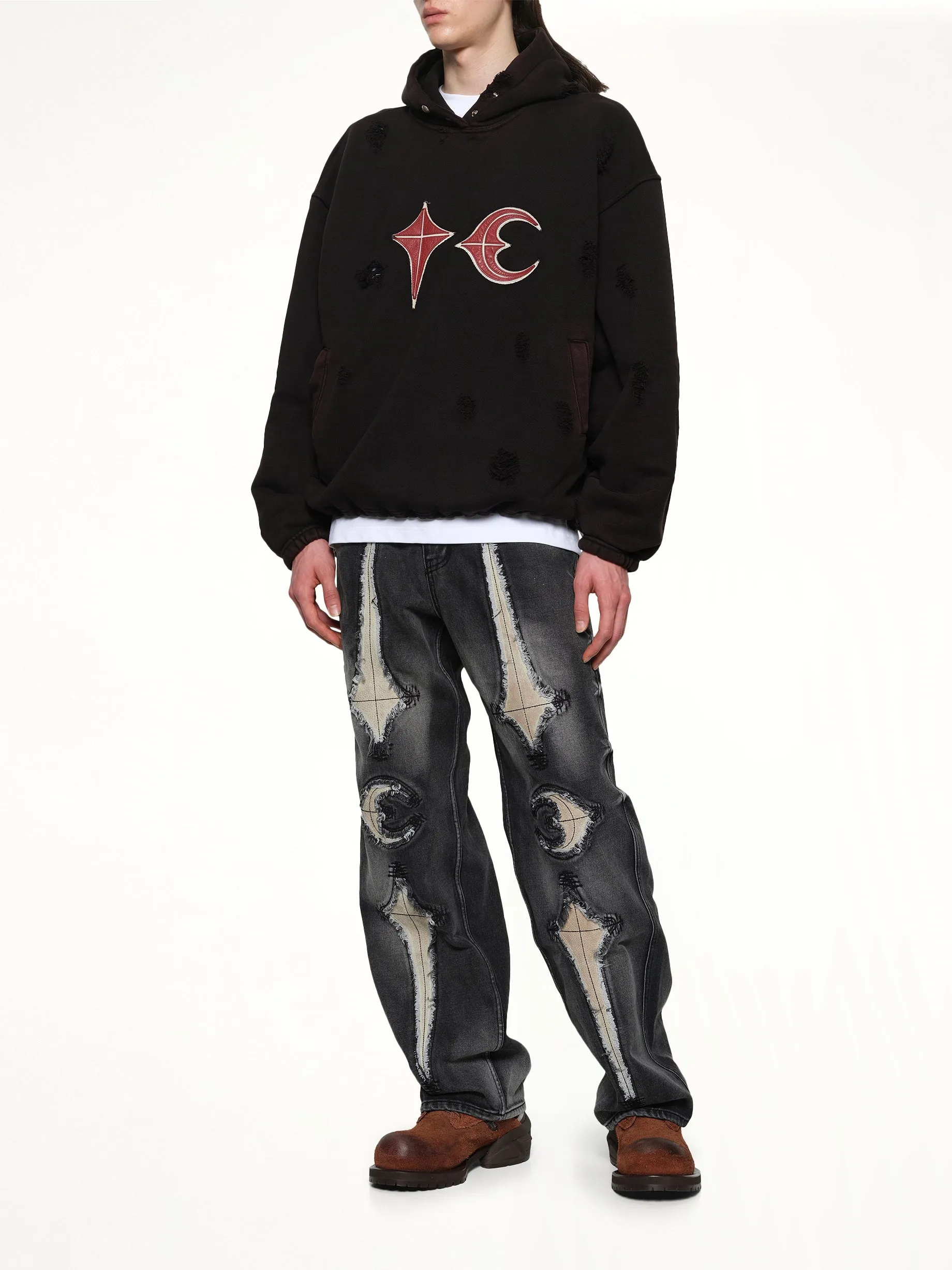 Rock Hoodie in Black sold by MARAIS product image thumbnail 4