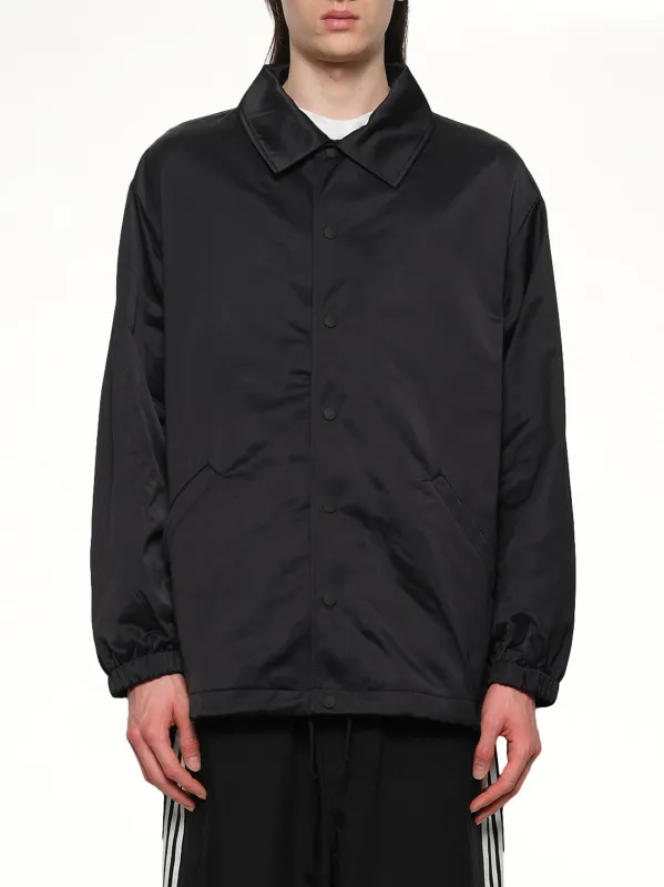 Logo Graphic Coach Jacket in Black sold by MARAIS