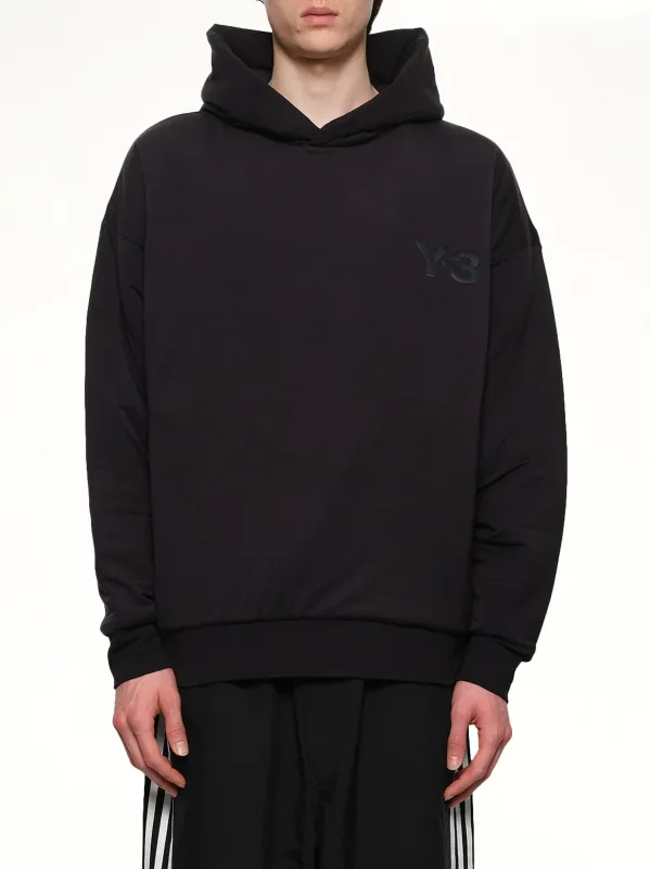 Padded Hoodie in Black sold by MARAIS