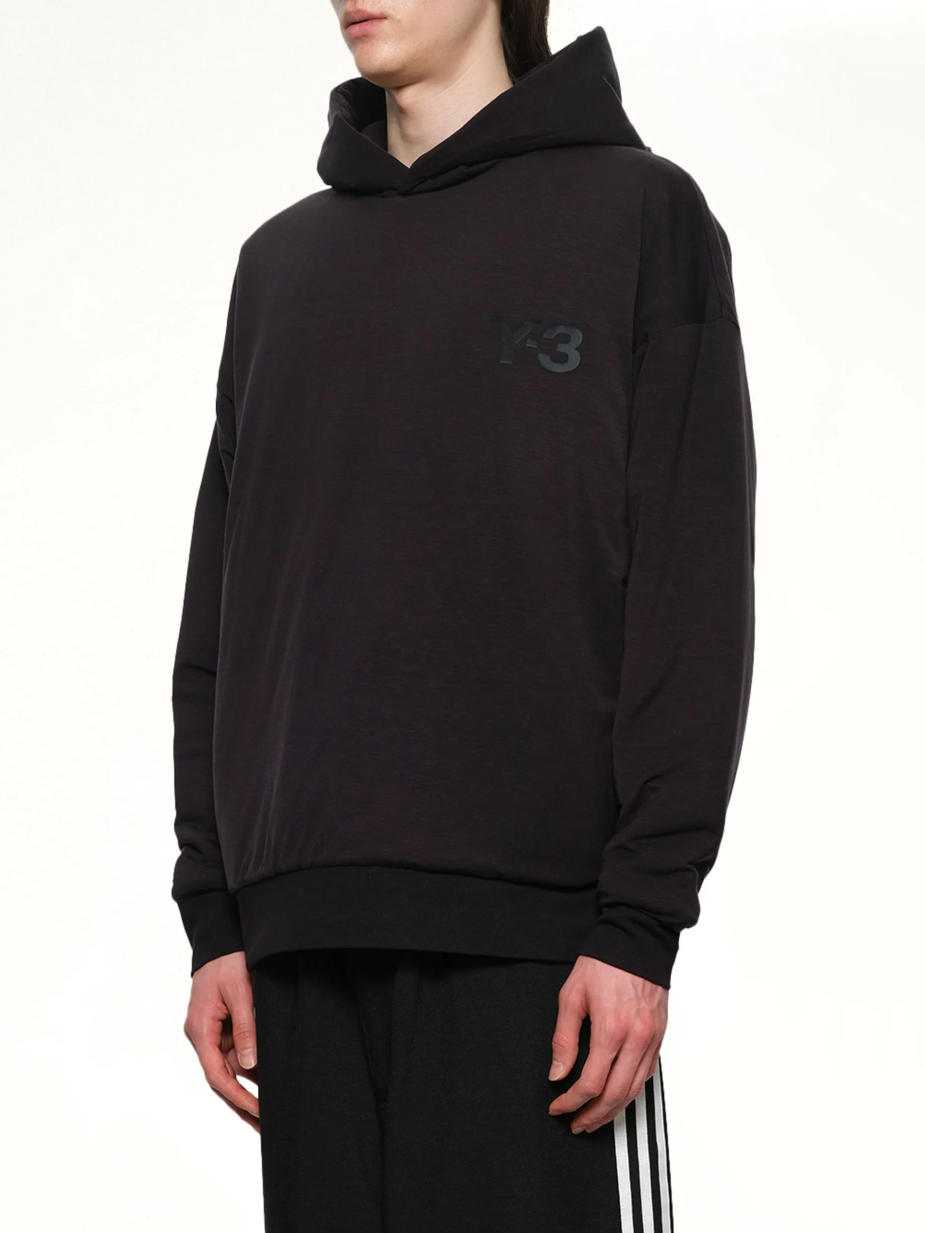 Padded Hoodie in Black sold by MARAIS product image thumbnail 3