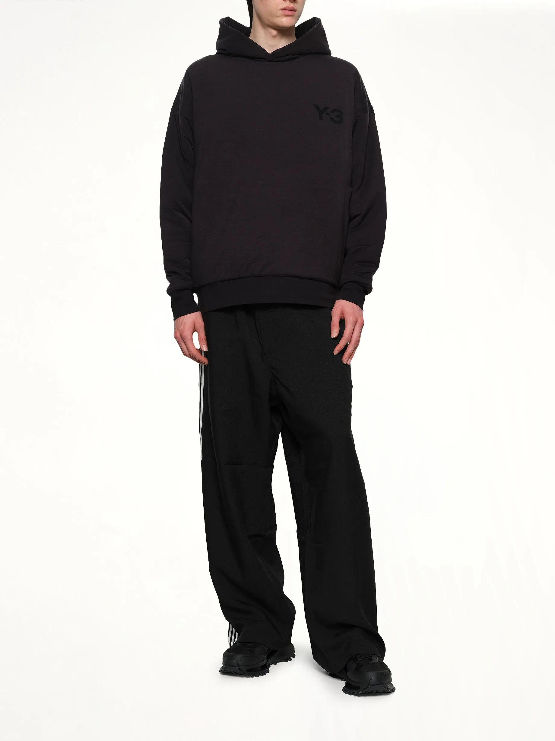 Padded Hoodie in Black sold by MARAIS product image thumbnail 4