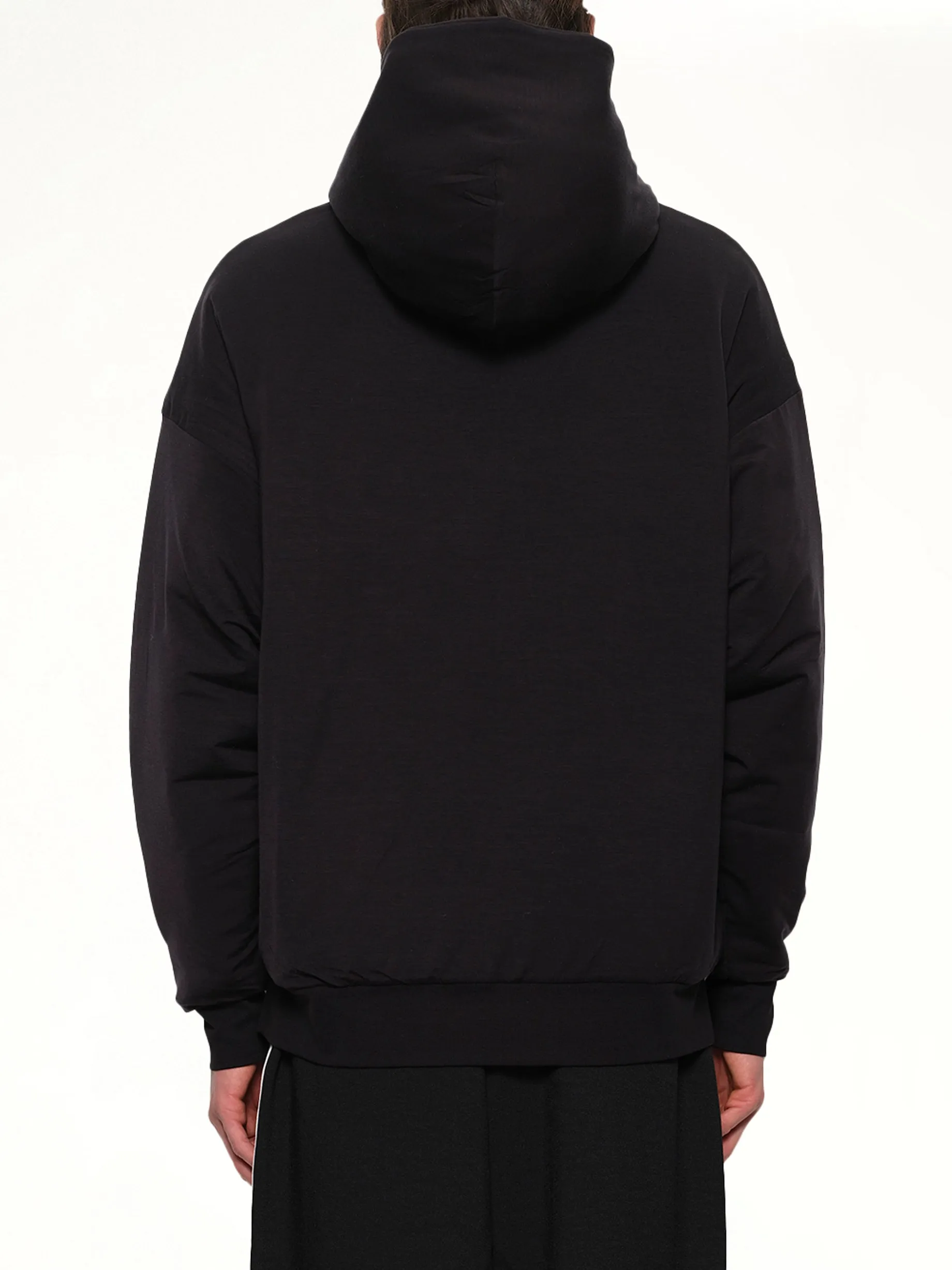 Padded Hoodie in Black sold by MARAIS product image thumbnail 5