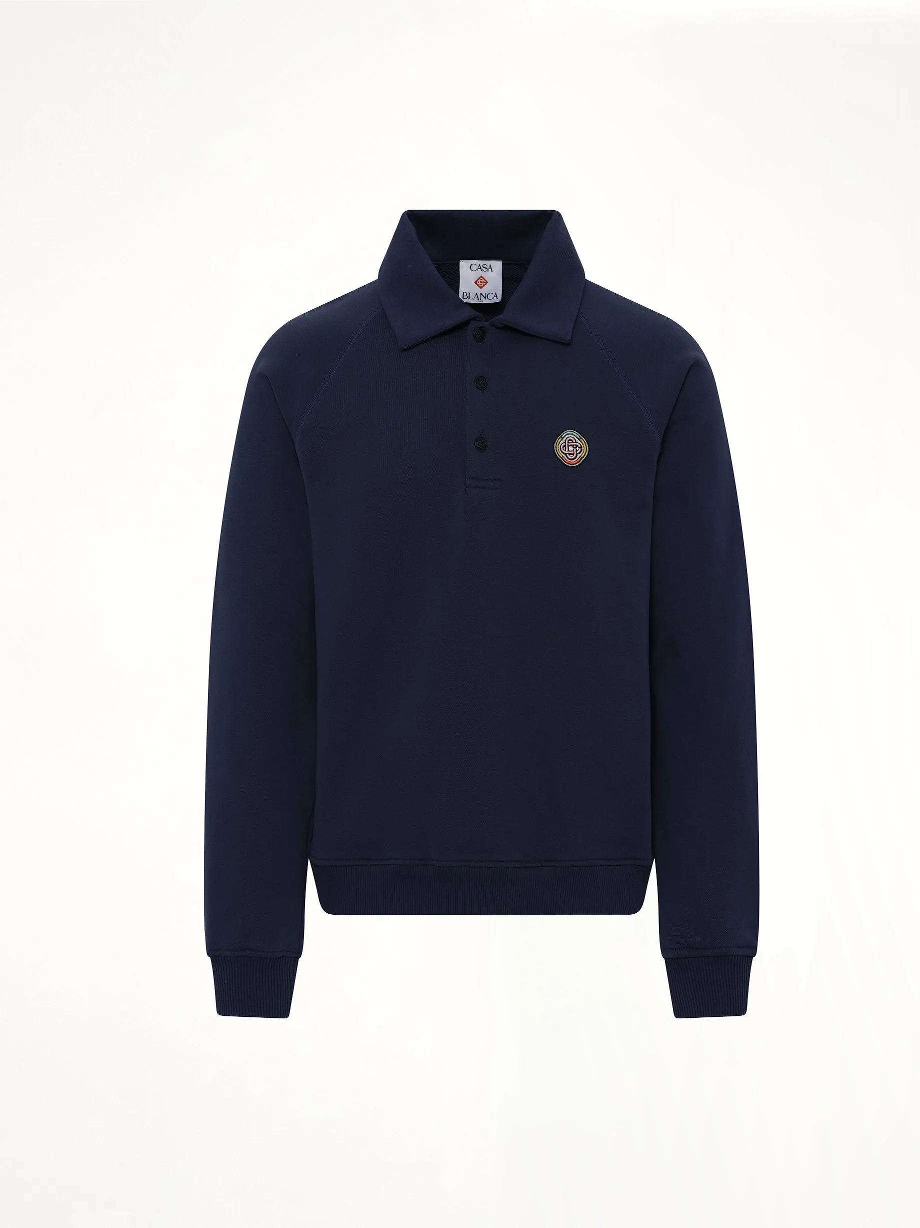 Collar Sweatshirt in Navy sold by MARAIS product image thumbnail 2