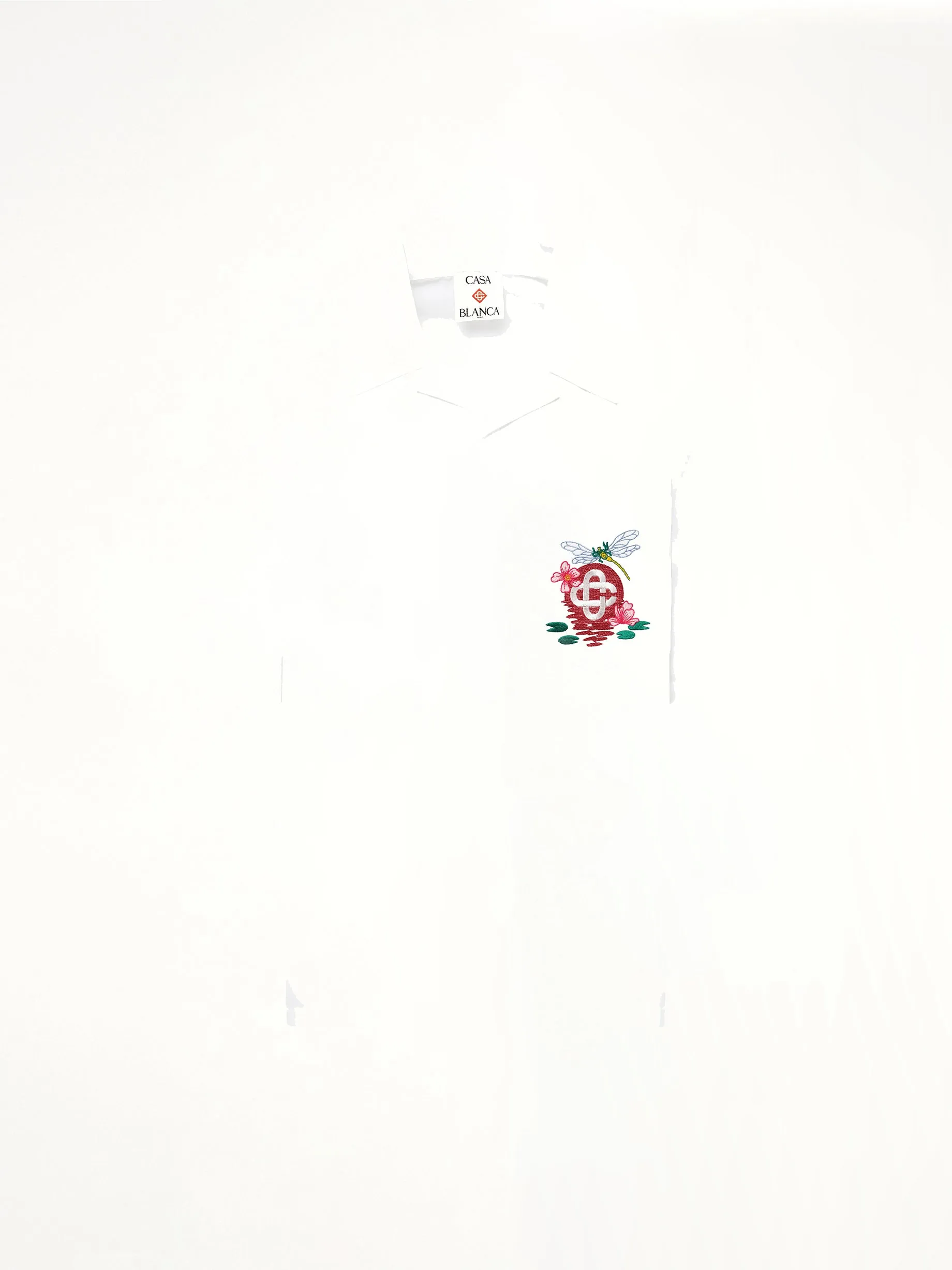 Dragonfly Floral Shirt in White sold by MARAIS product image thumbnail 2