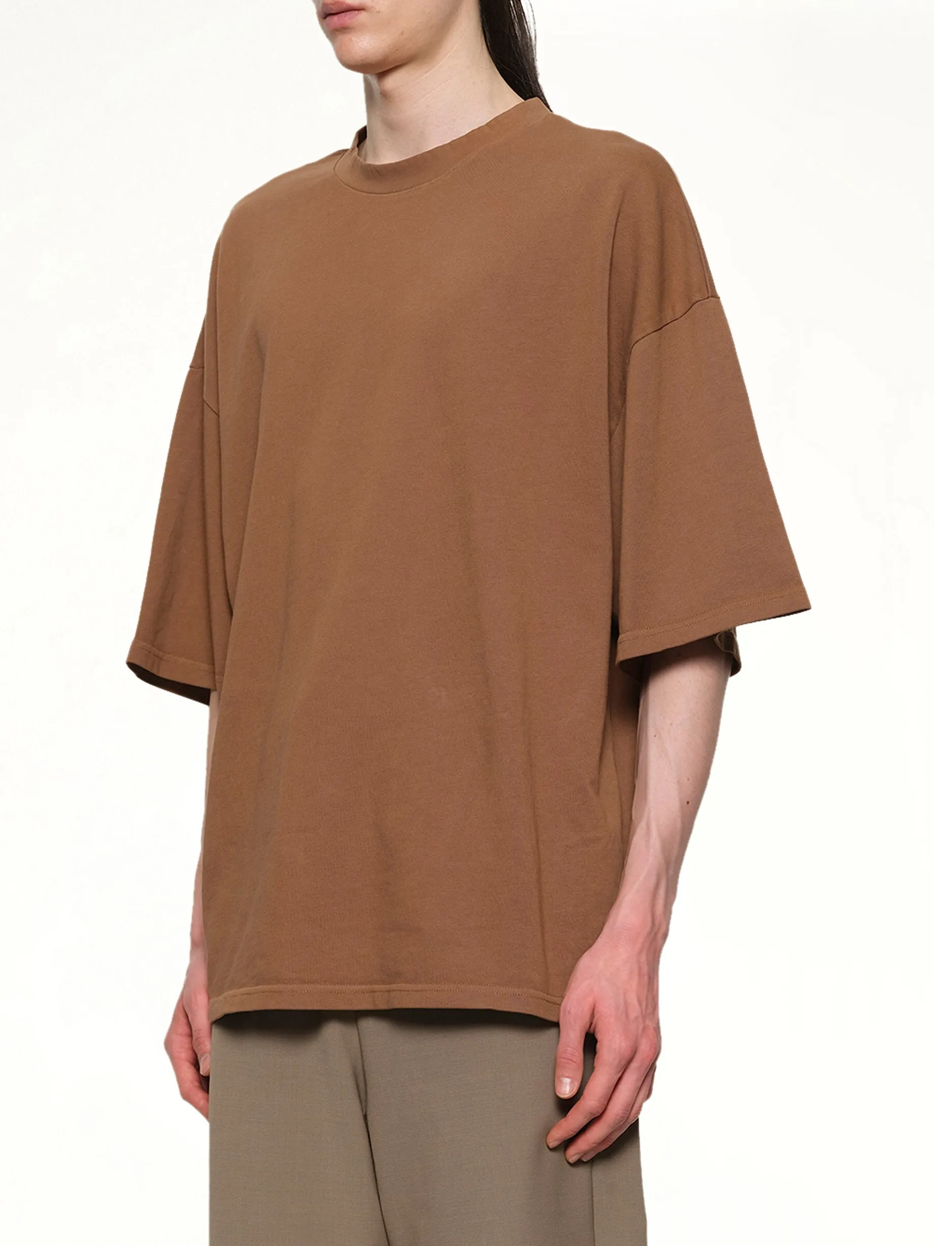Heavy Boxy T-Shirt in Dune sold by MARAIS product image thumbnail 3
