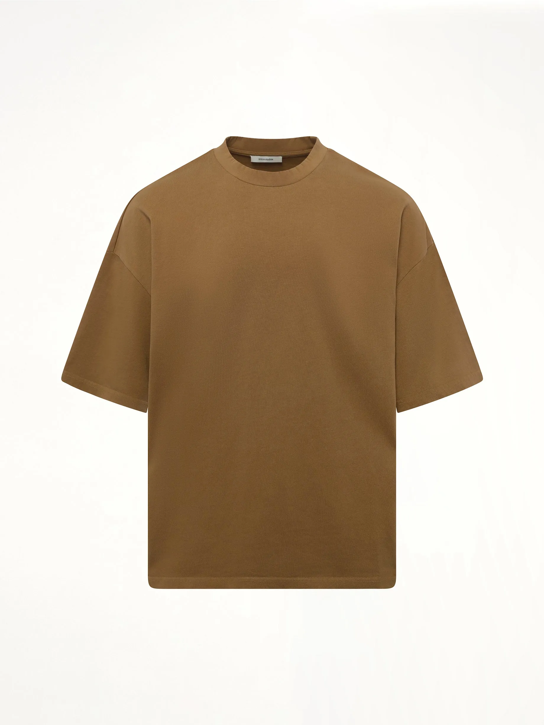 Heavy Boxy T-Shirt in Dune sold by MARAIS product image thumbnail 2