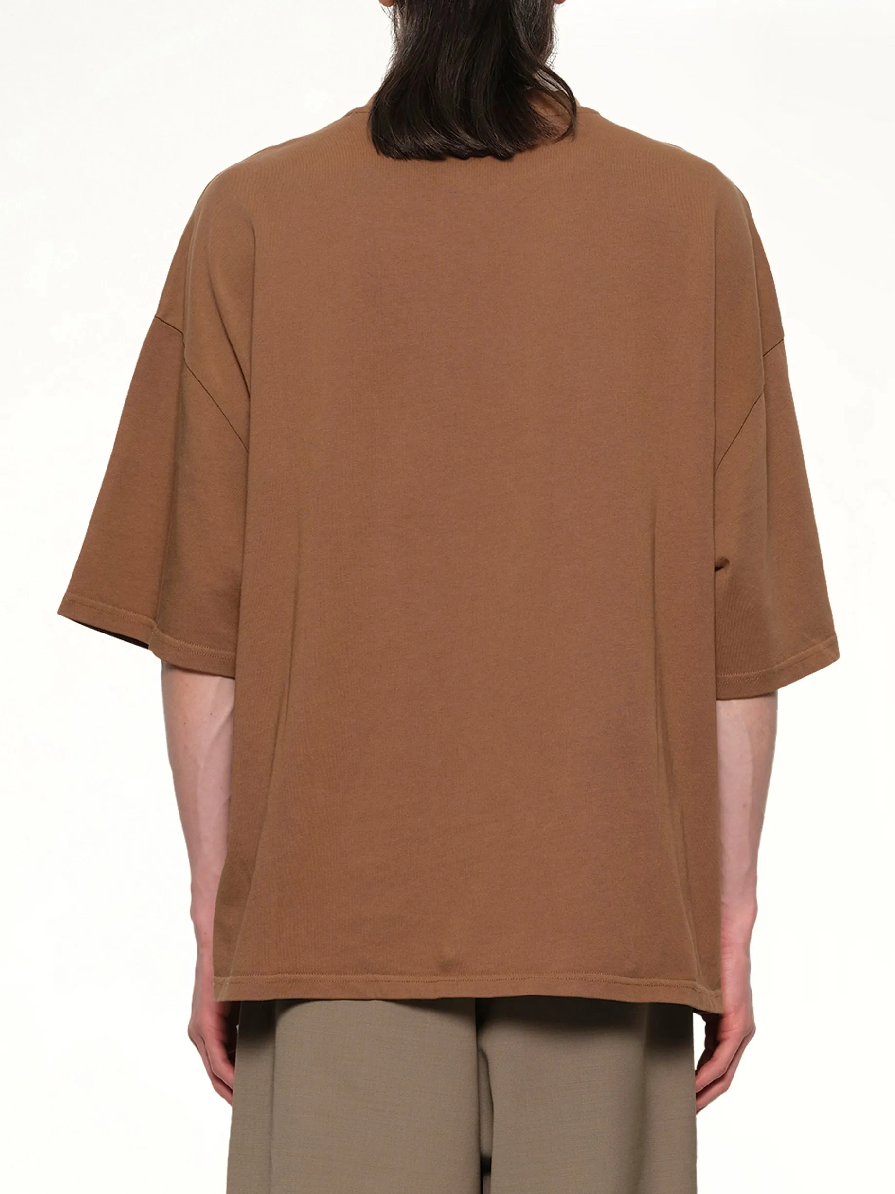 Heavy Boxy T-Shirt in Dune sold by MARAIS product image thumbnail 5