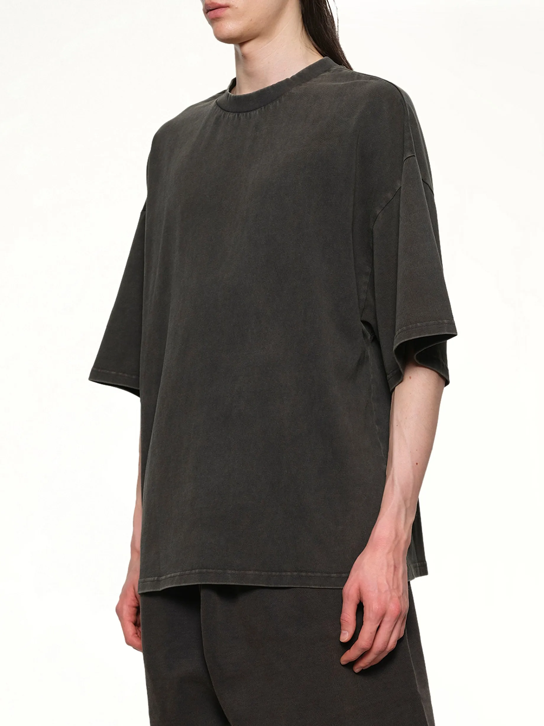 Heavy Boxy T-Shirt in Washed Black sold by MARAIS product image thumbnail 3