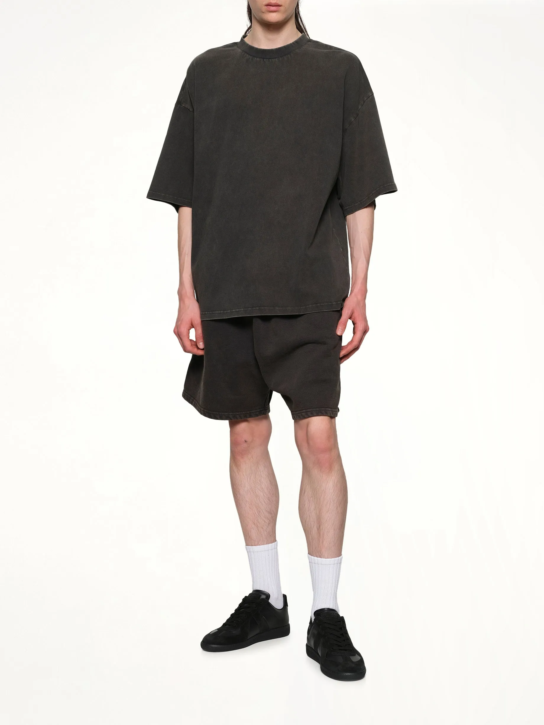 Heavy Boxy T-Shirt in Washed Black sold by MARAIS product image thumbnail 4